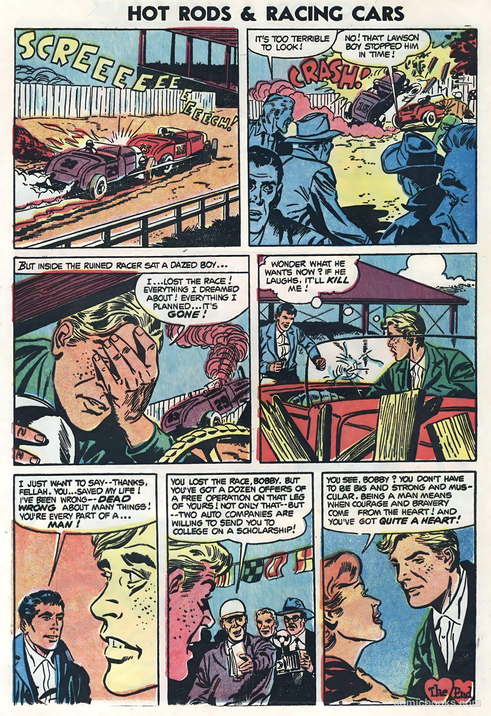 Hot Rods and Racing Cars #16 — page 8 of 36