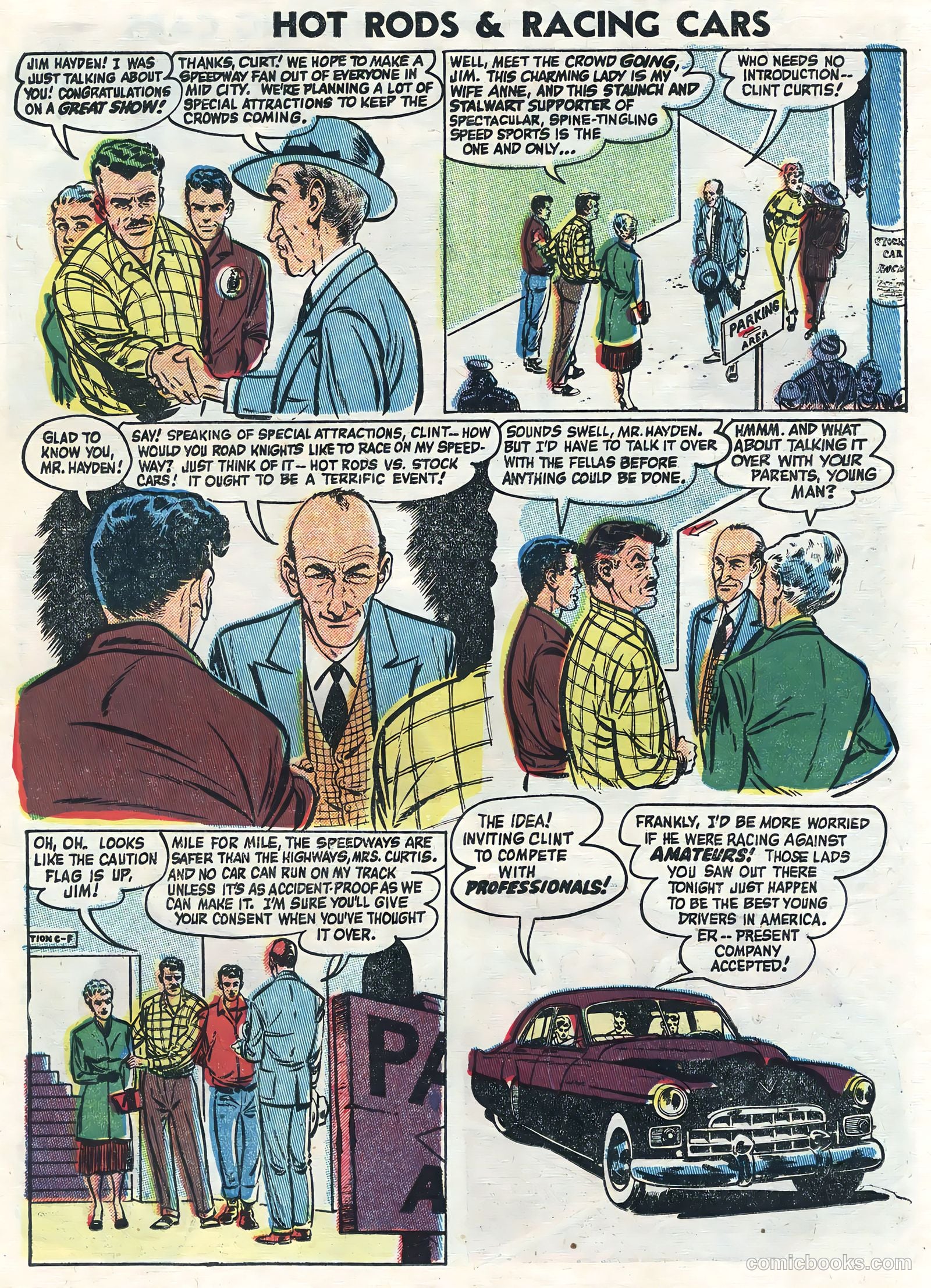 Hot Rods and Racing Cars #16 — page 11 of 36