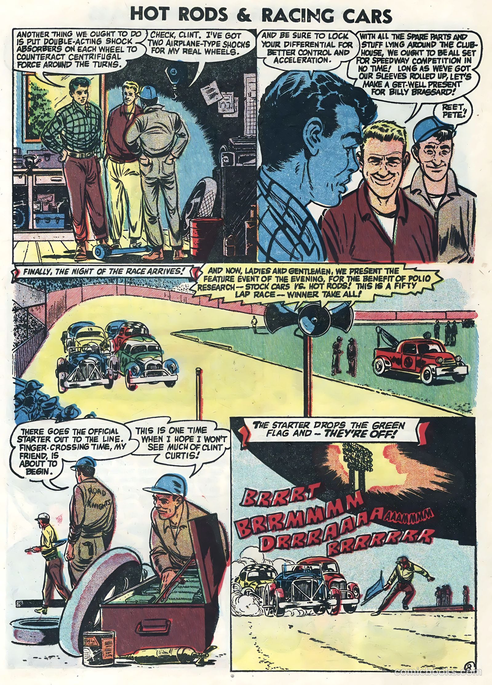 Hot Rods and Racing Cars #16 — page 16 of 36