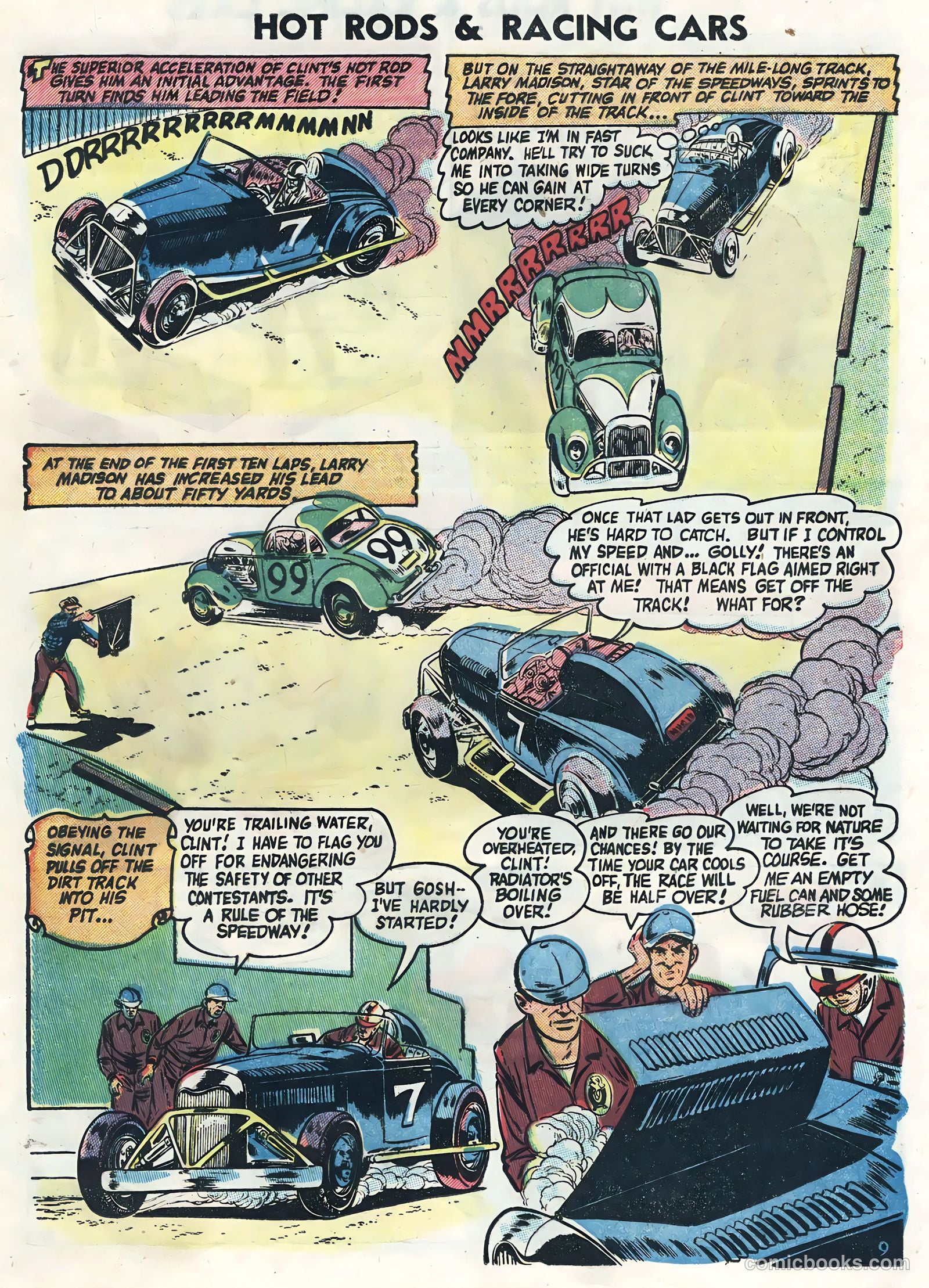 Hot Rods and Racing Cars #16 — page 17 of 36