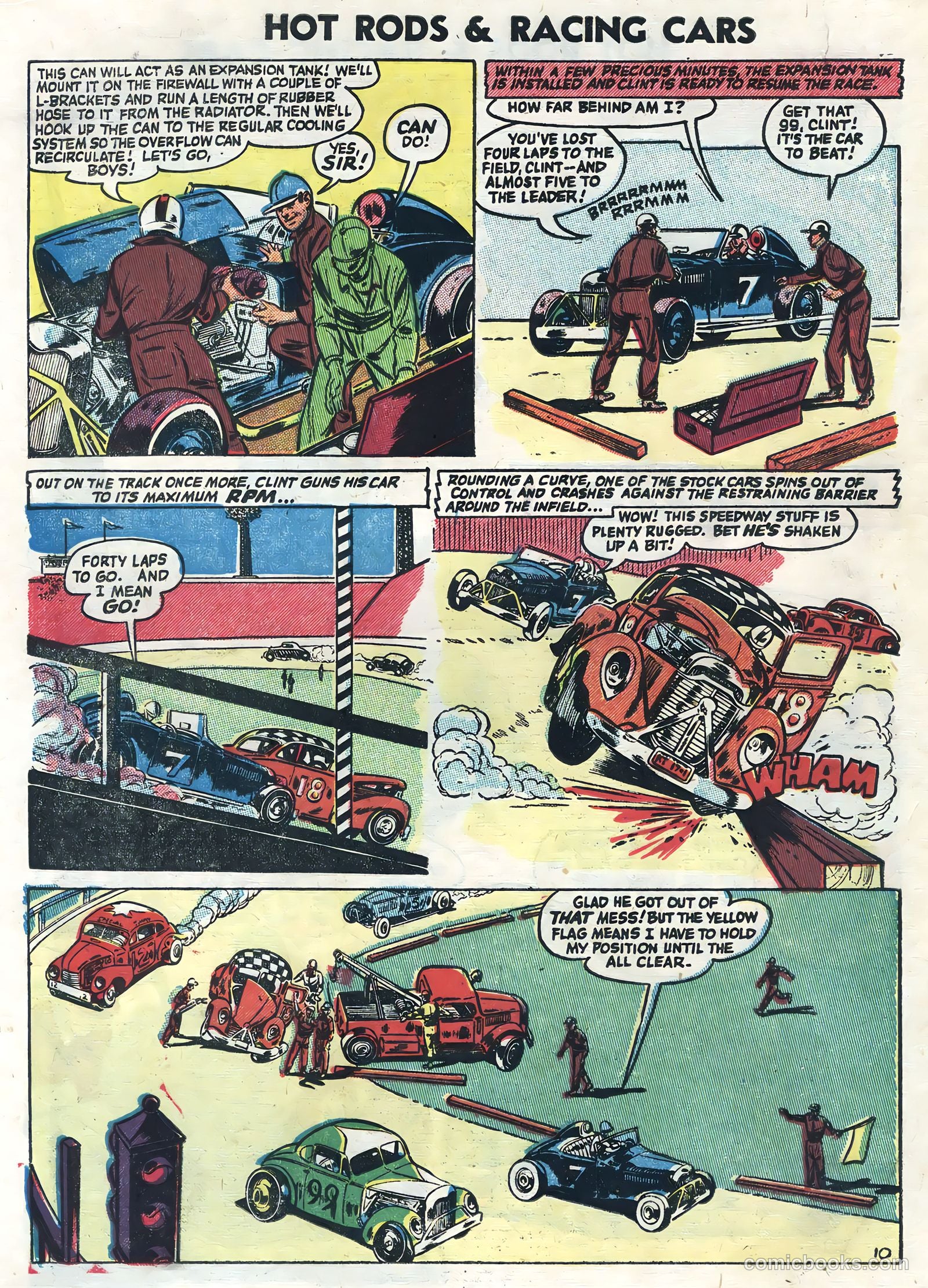 Hot Rods and Racing Cars #16 — page 18 of 36