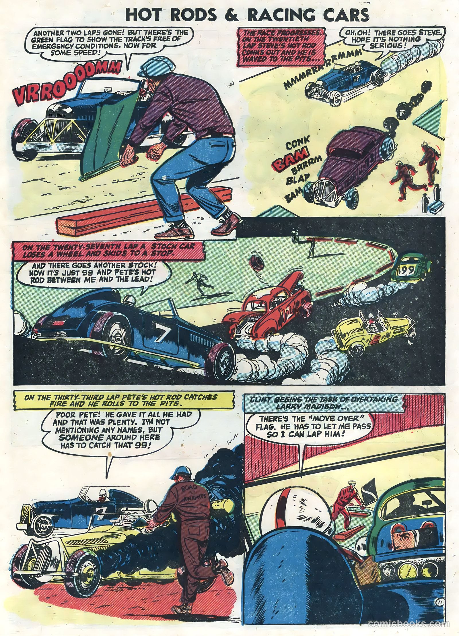 Hot Rods and Racing Cars #16 — page 19 of 36