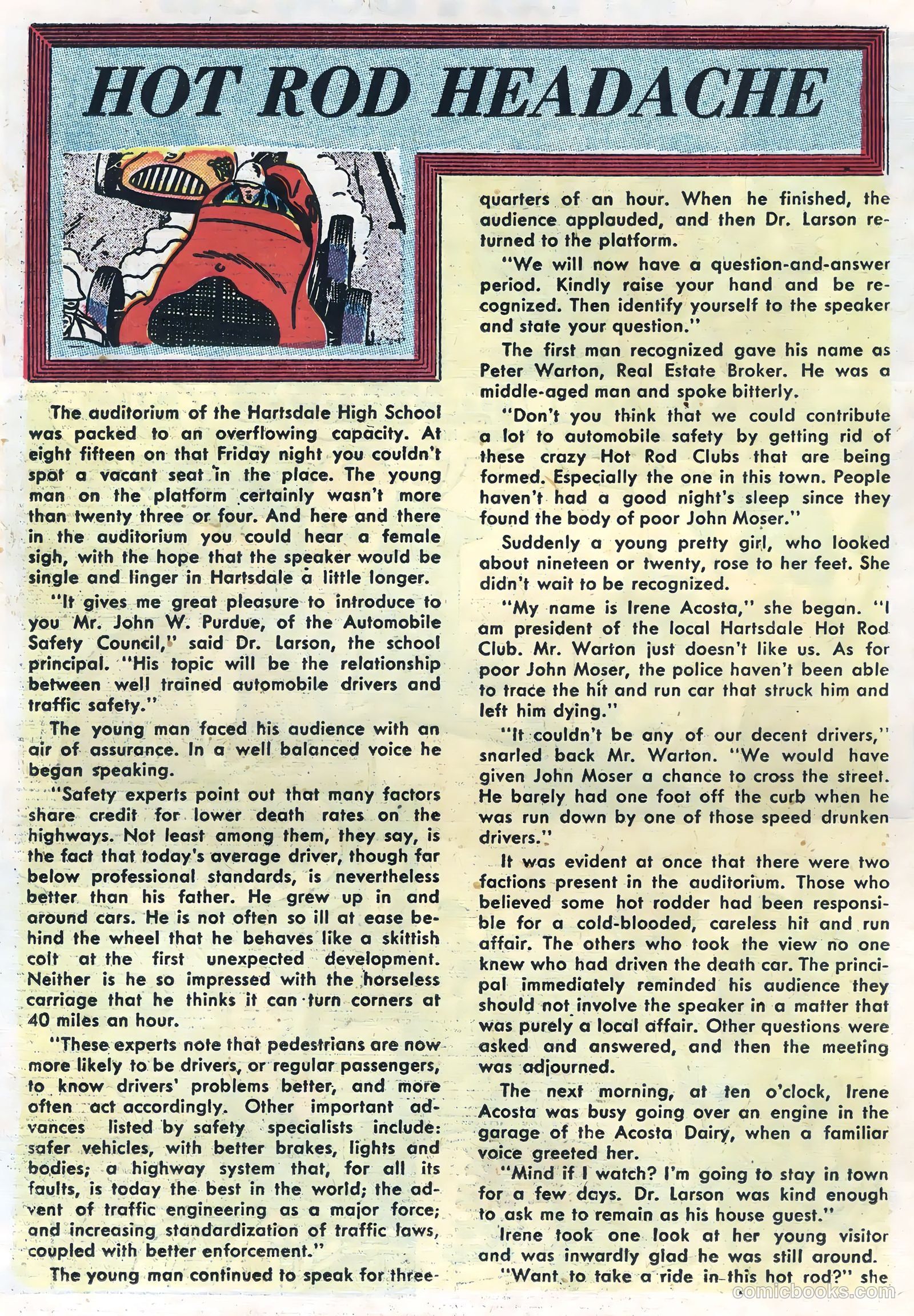 Hot Rods and Racing Cars #16 — page 22 of 36