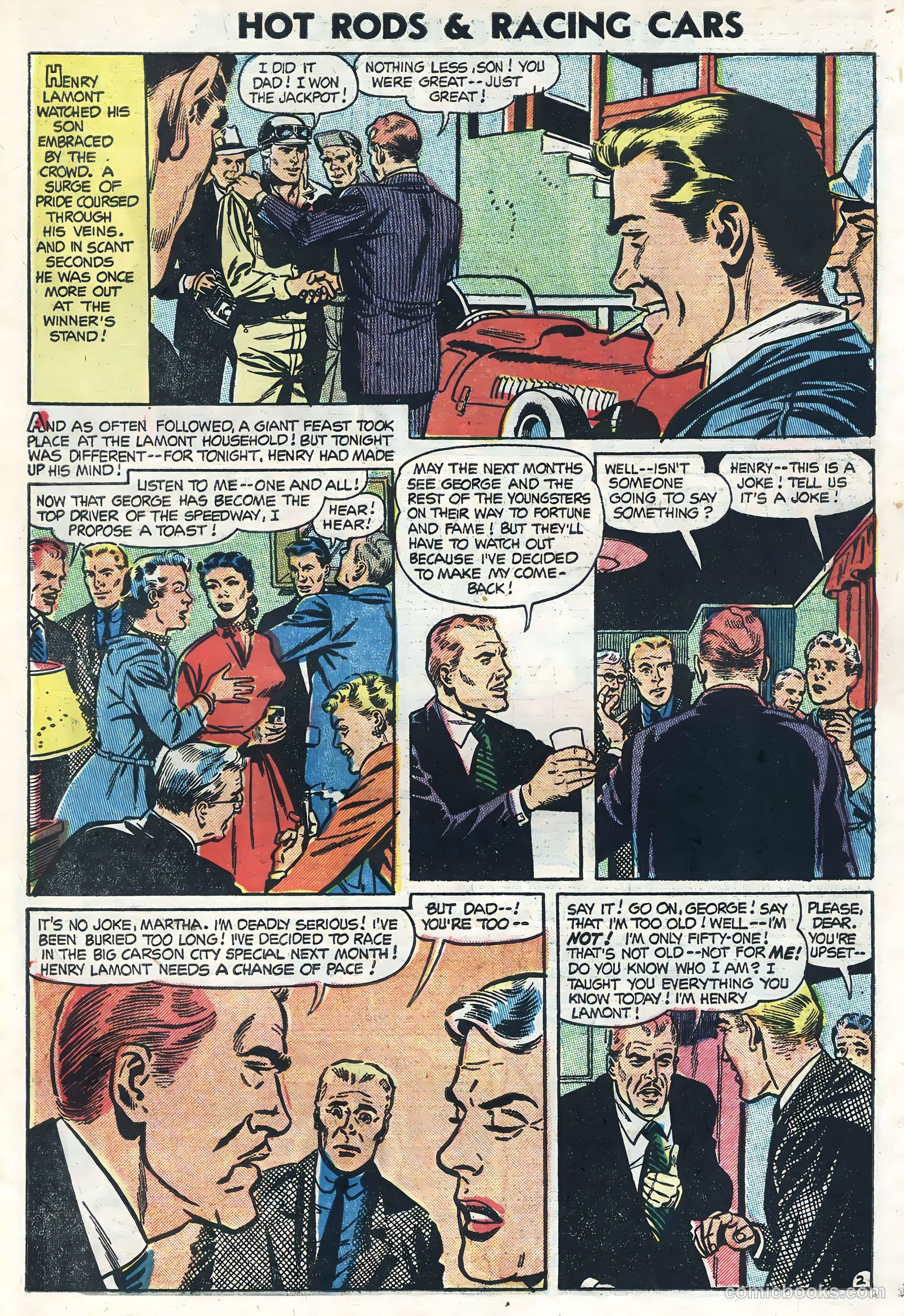 Hot Rods and Racing Cars #16 — page 27 of 36