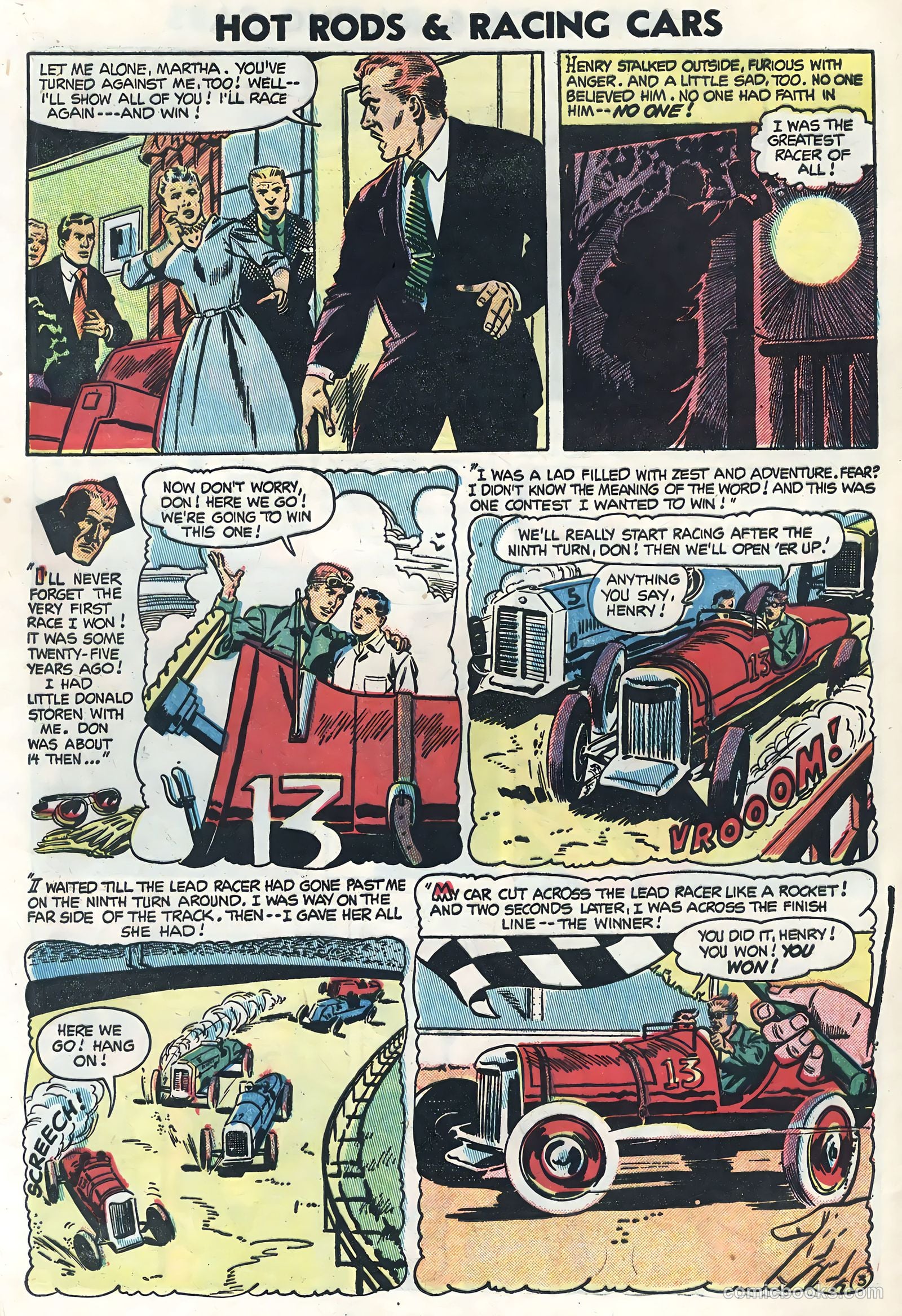 Hot Rods and Racing Cars #16 — page 28 of 36
