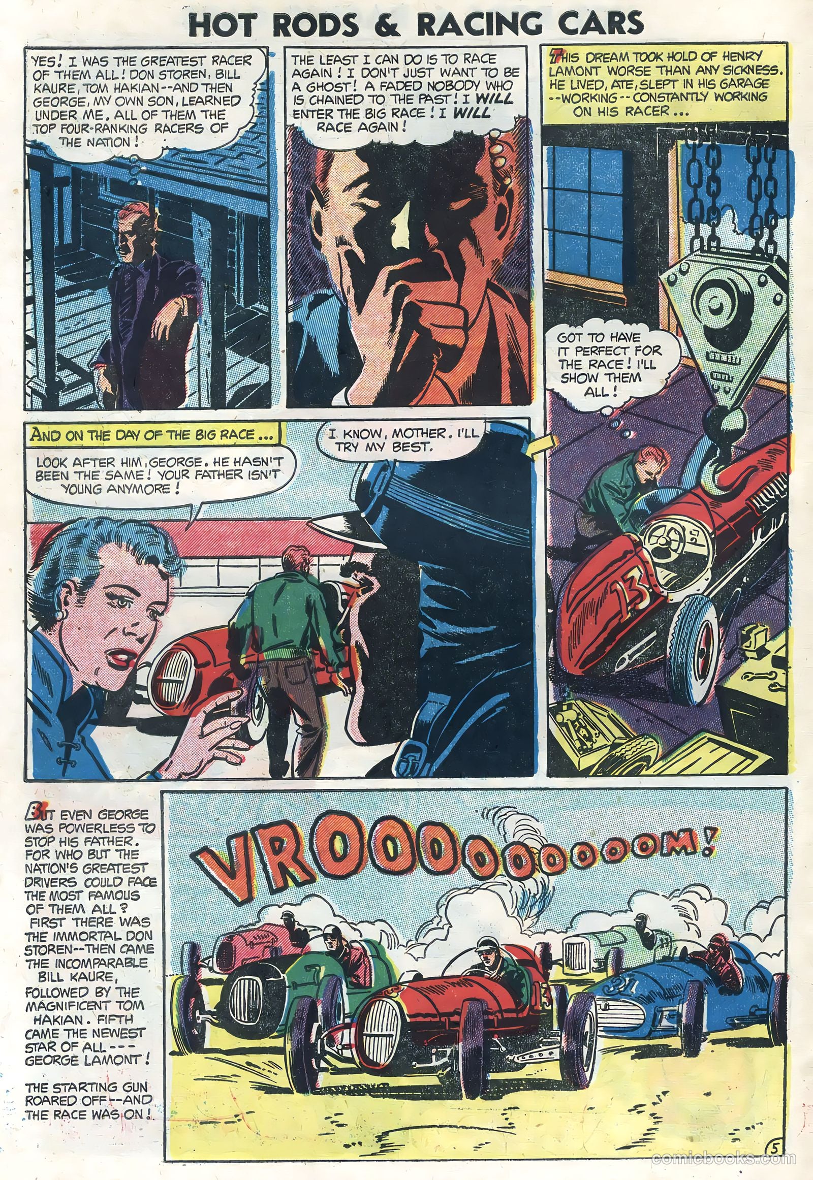 Hot Rods and Racing Cars #16 — page 30 of 36
