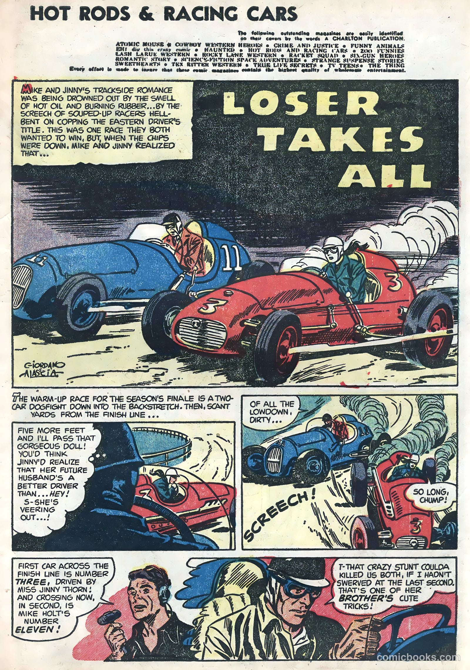 Hot Rods and Racing Cars #17 — page 3 of 36