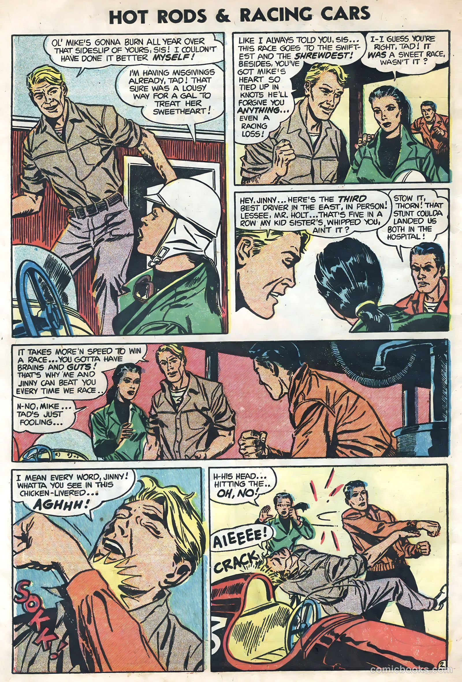 Hot Rods and Racing Cars #17 — page 4 of 36