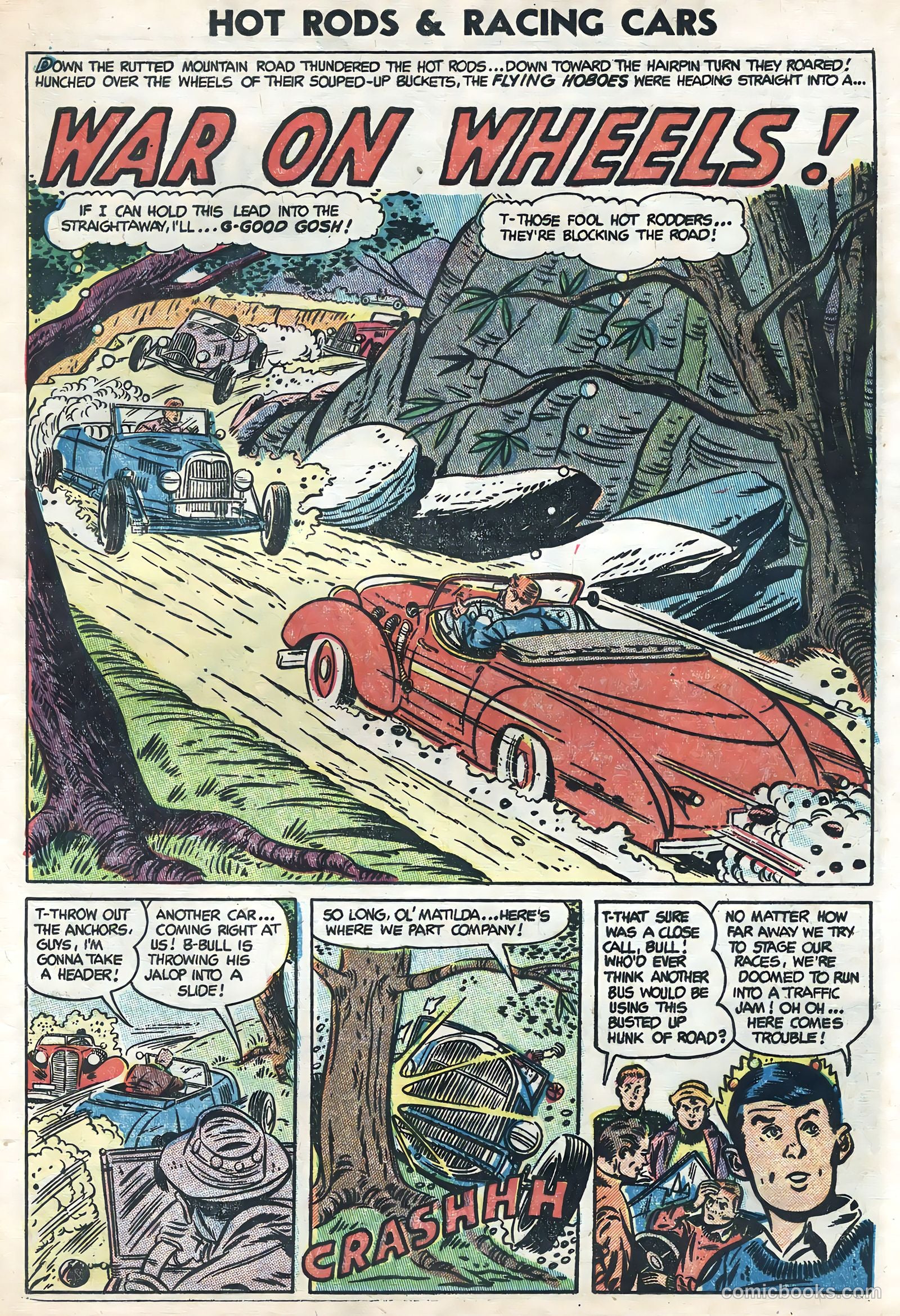 Hot Rods and Racing Cars #17 — page 9 of 36