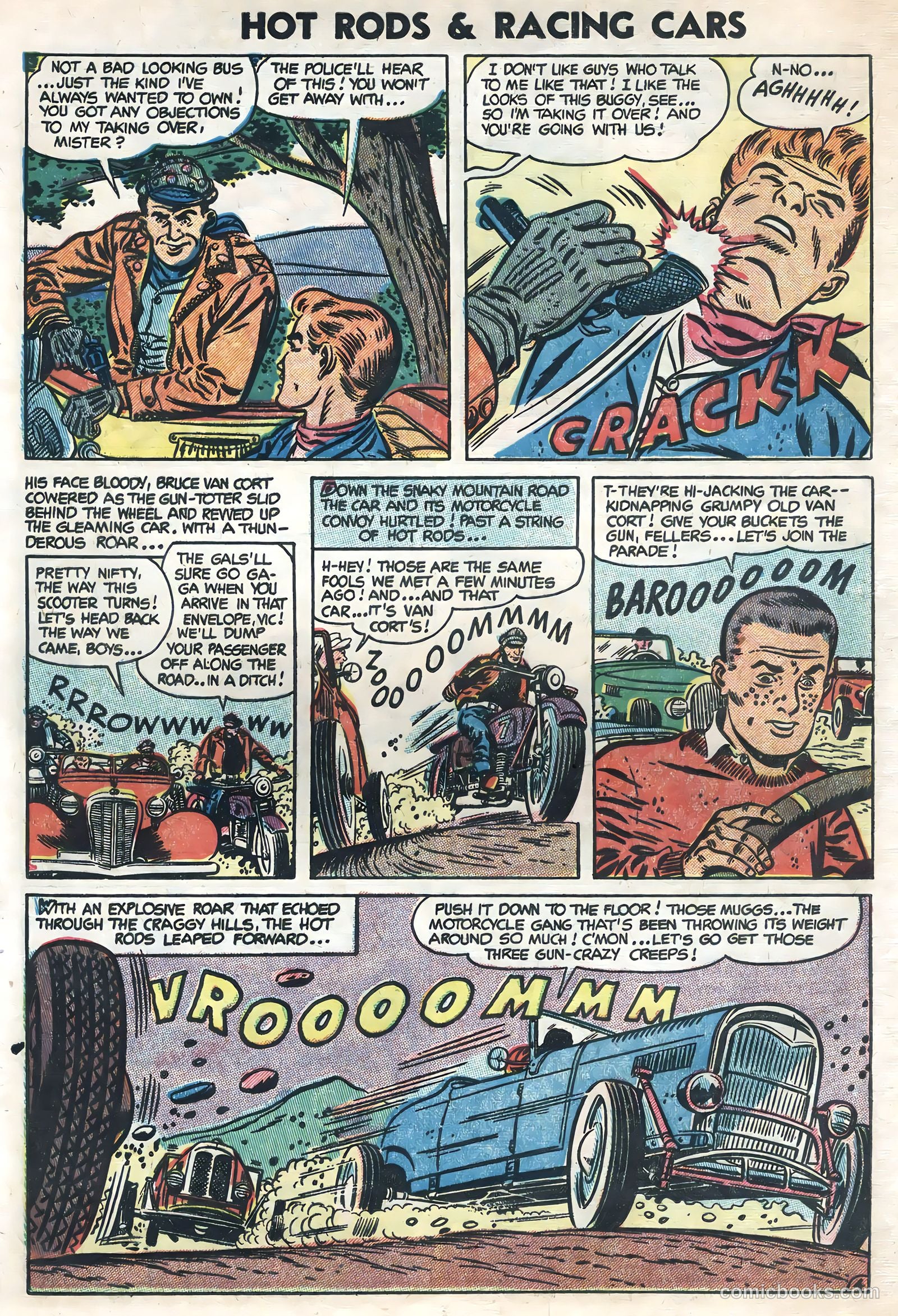 Hot Rods and Racing Cars #17 — page 12 of 36