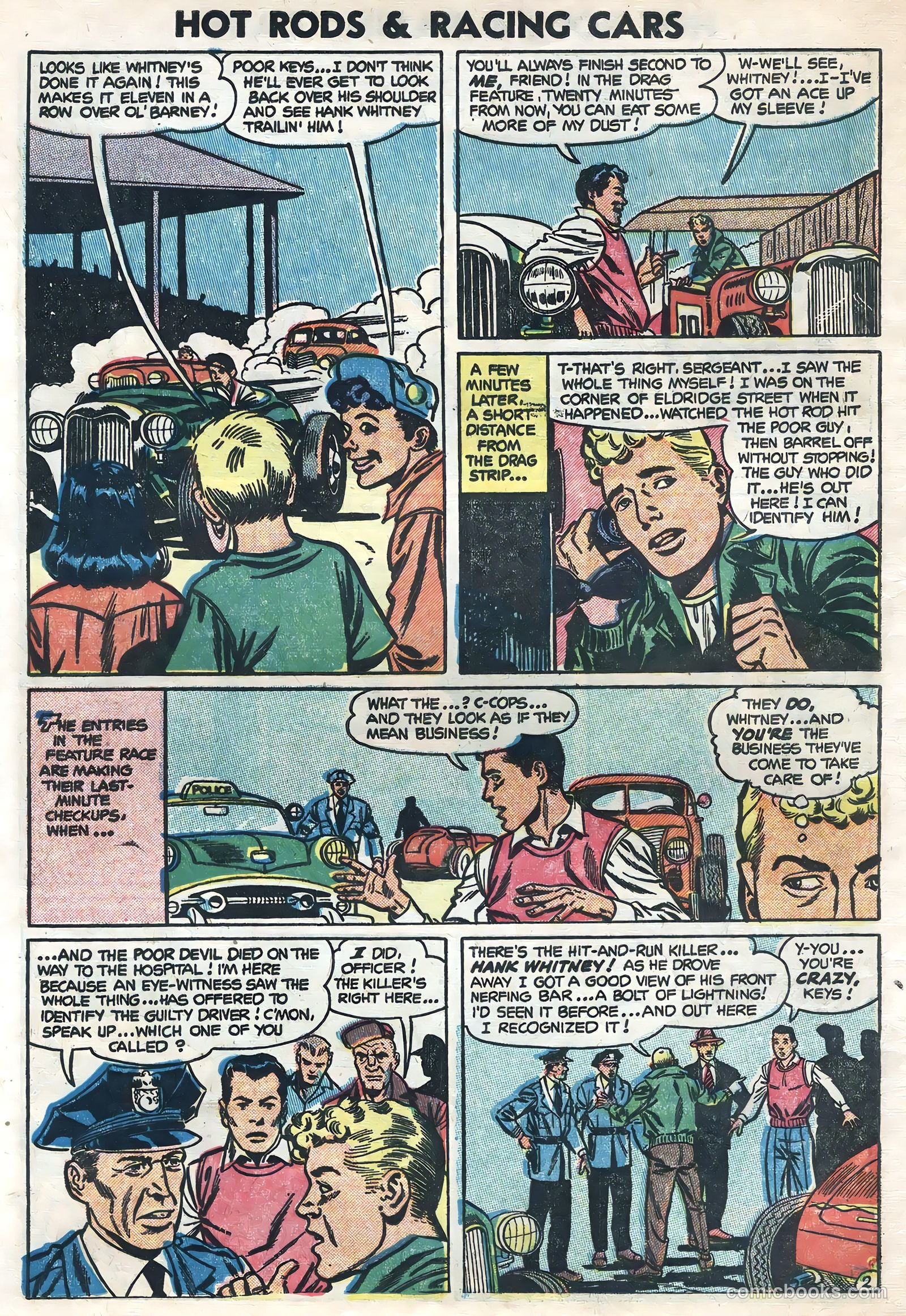 Hot Rods and Racing Cars #17 — page 16 of 36