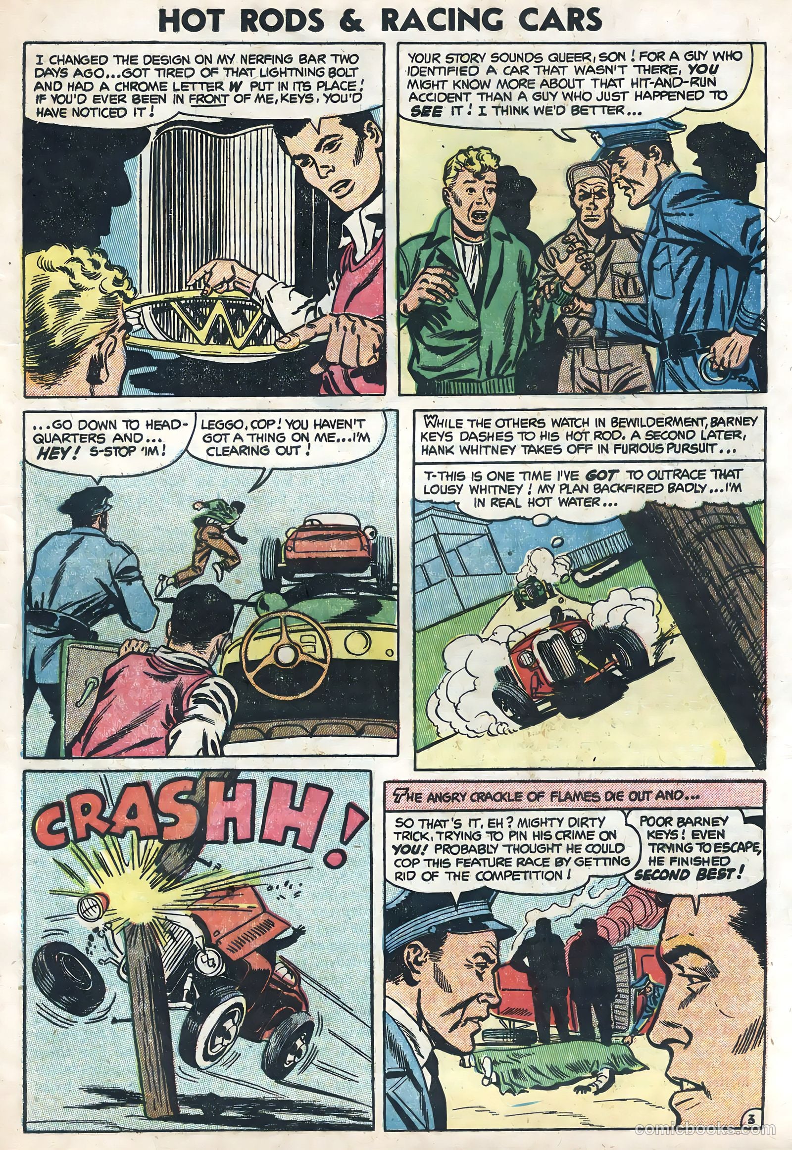 Hot Rods and Racing Cars #17 — page 17 of 36