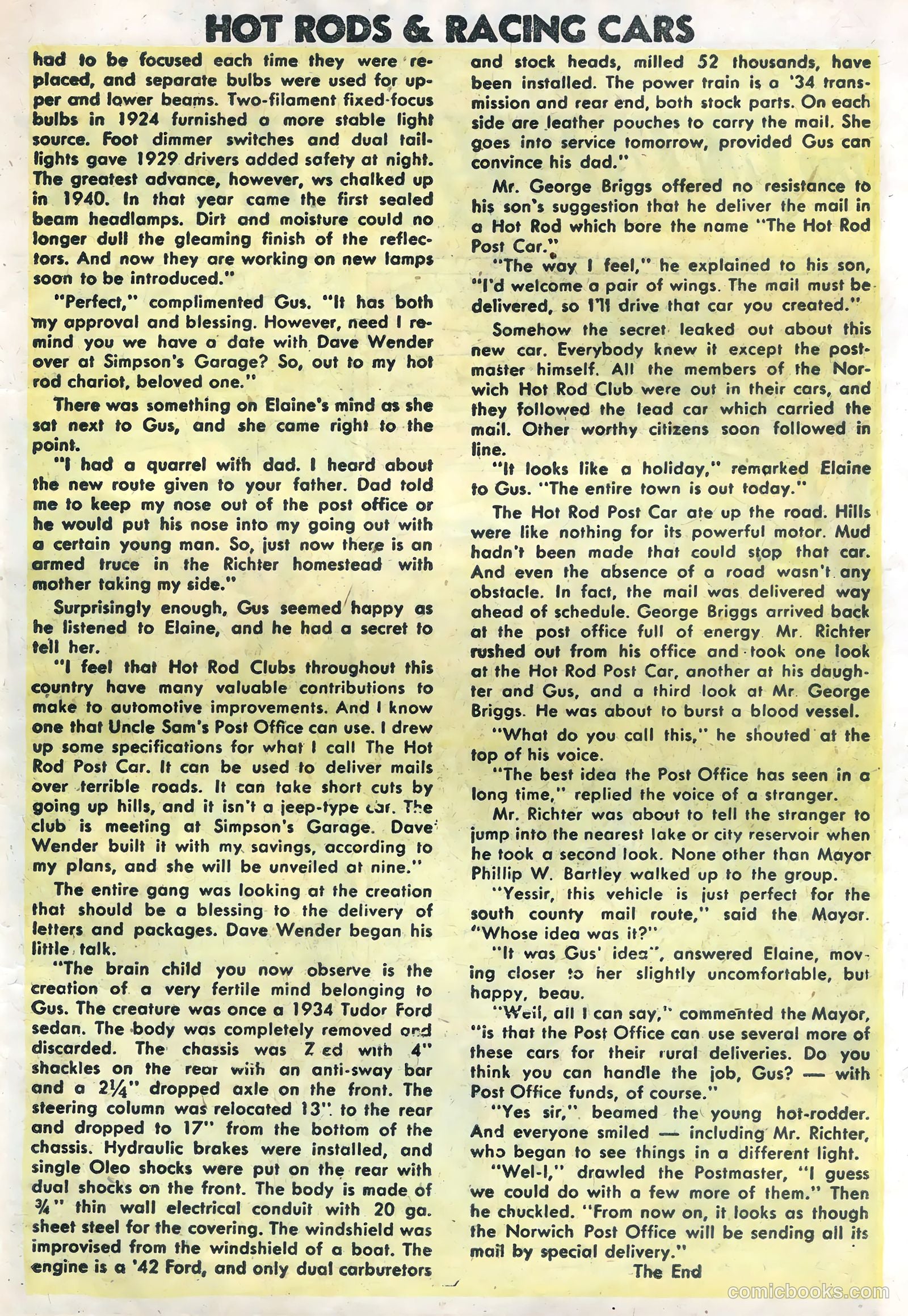 Hot Rods and Racing Cars #17 — page 19 of 36
