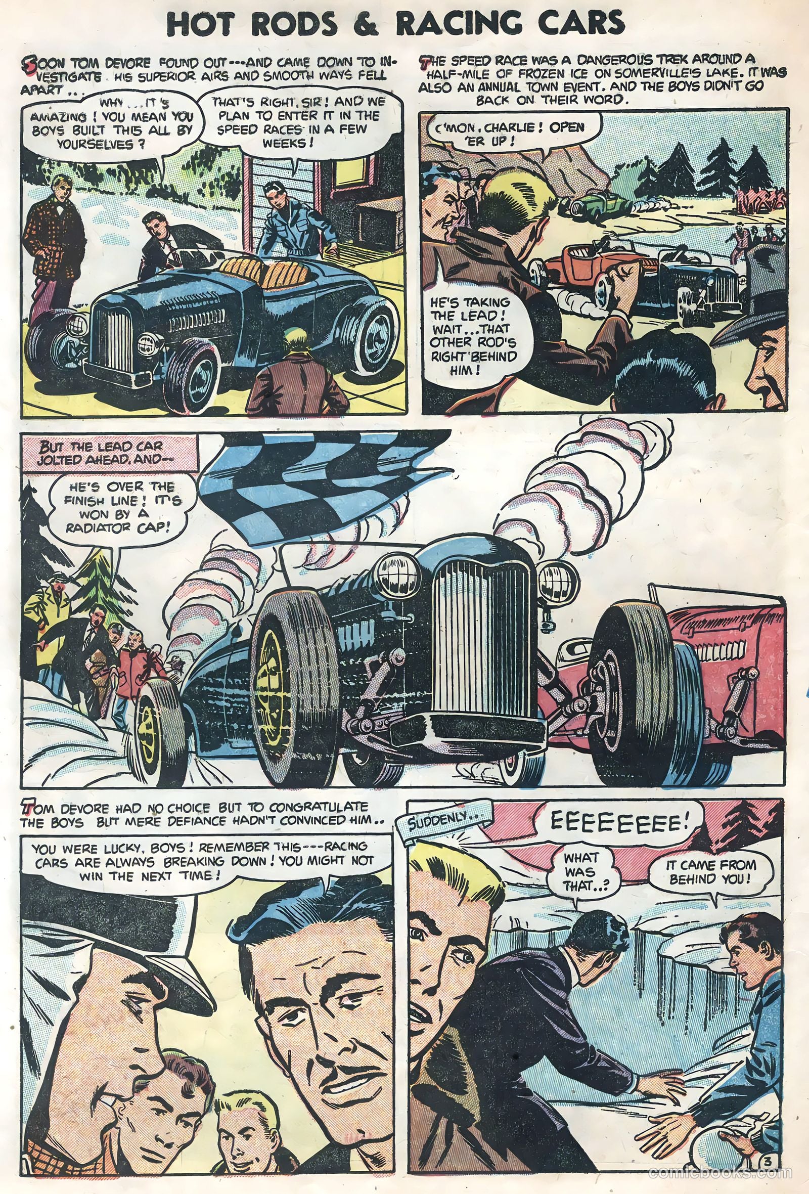 Hot Rods and Racing Cars #17 — page 22 of 36