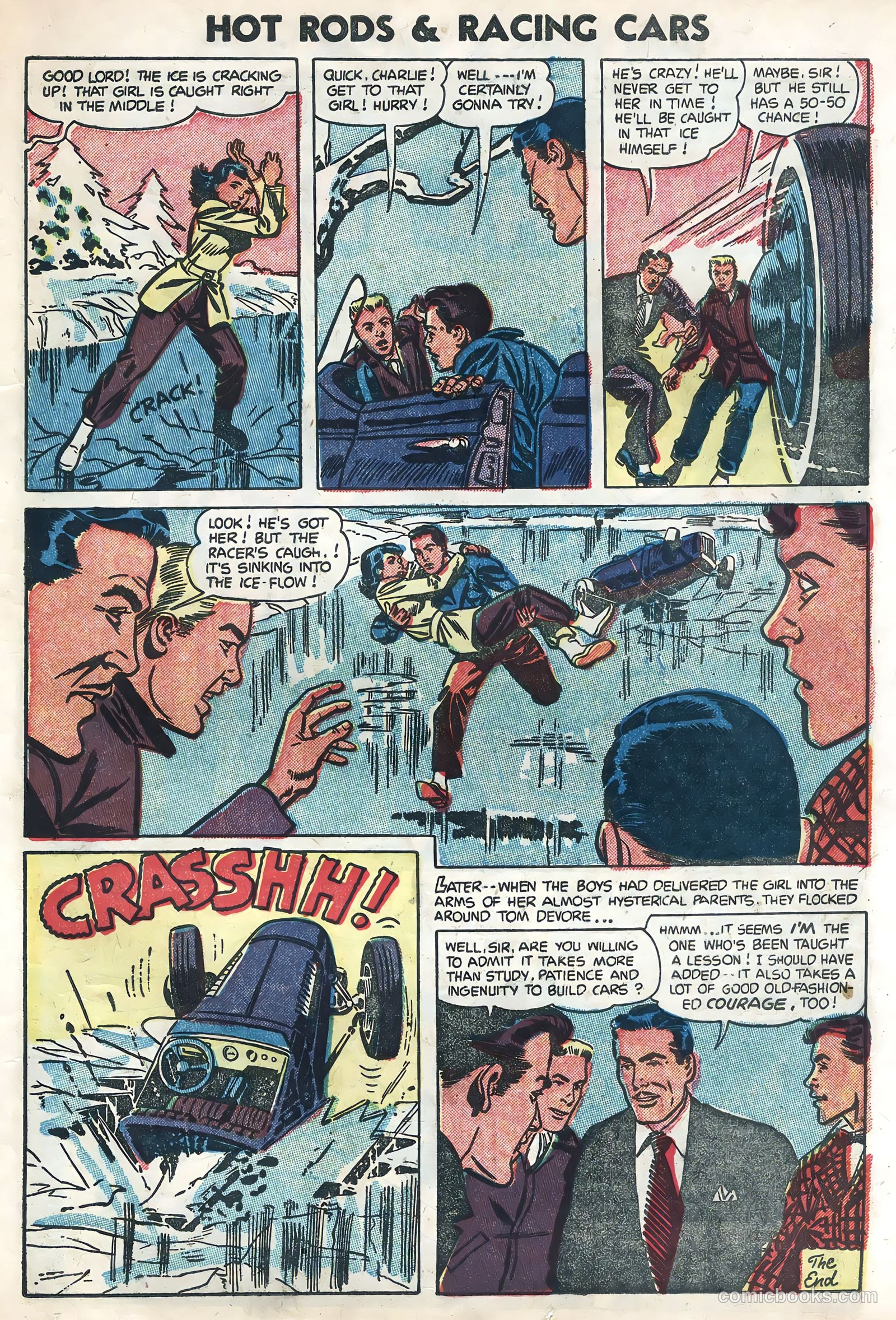 Hot Rods and Racing Cars #17 — page 23 of 36