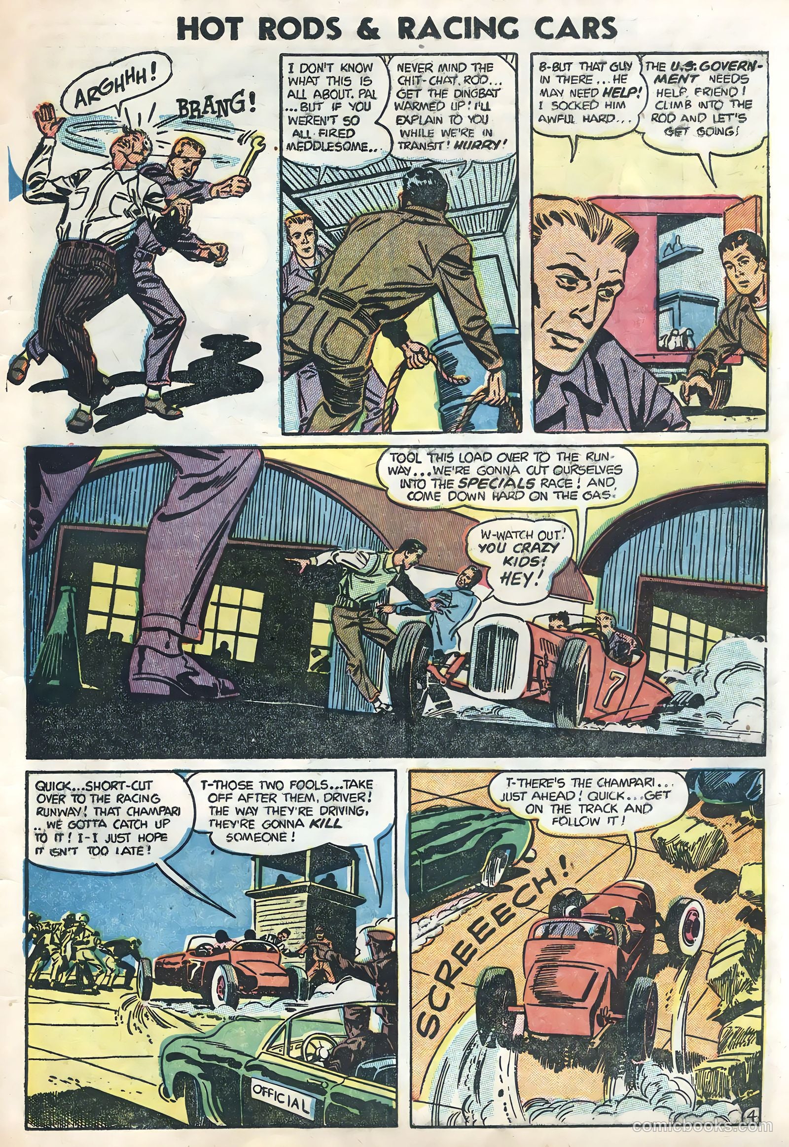Hot Rods and Racing Cars #17 — page 27 of 36