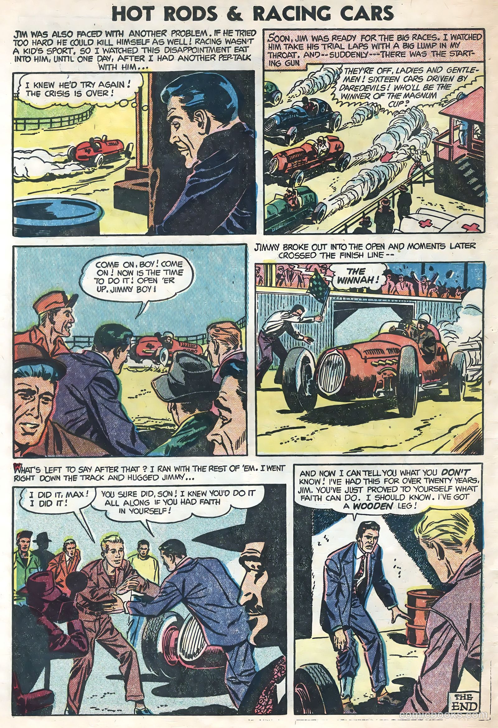 Hot Rods and Racing Cars #17 — page 32 of 36