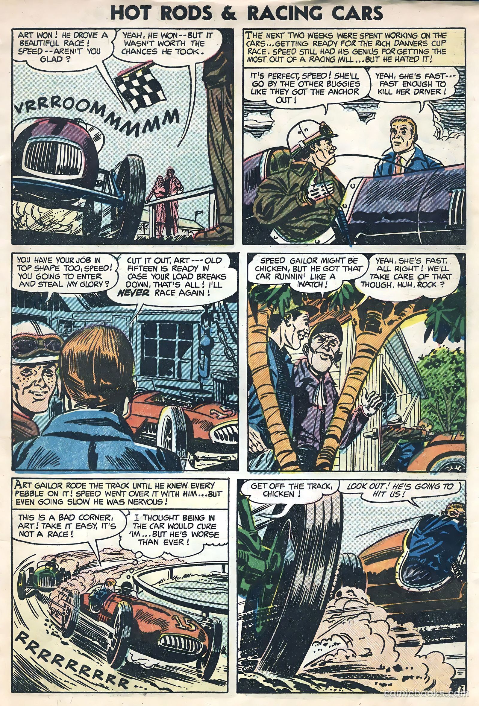 Hot Rods and Racing Cars #18 — page 5 of 35