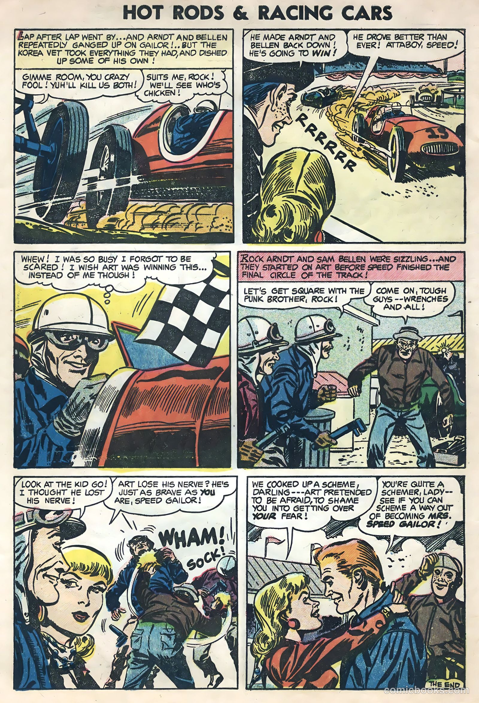 Hot Rods and Racing Cars #18 — page 8 of 35