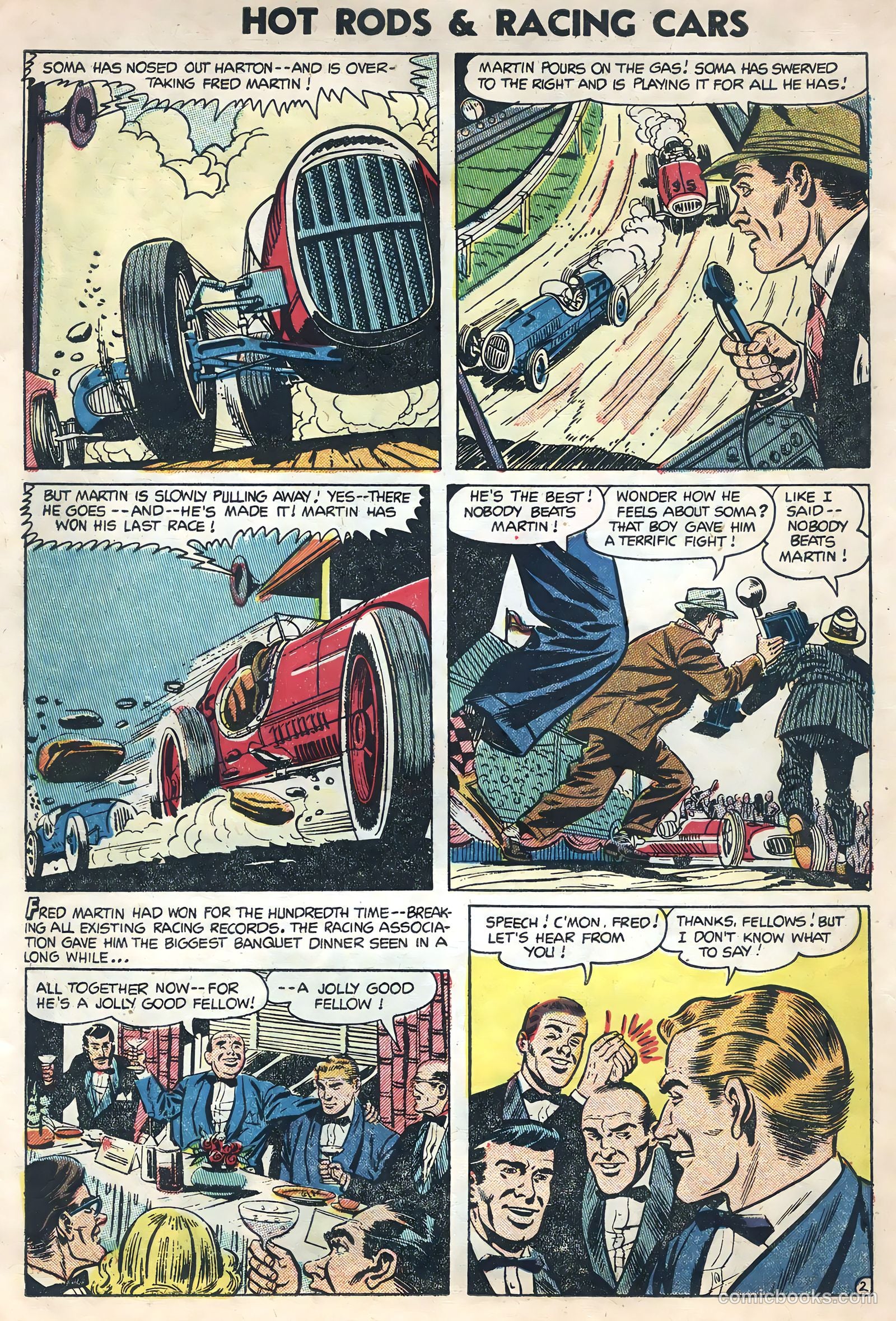 Hot Rods and Racing Cars #18 — page 10 of 35