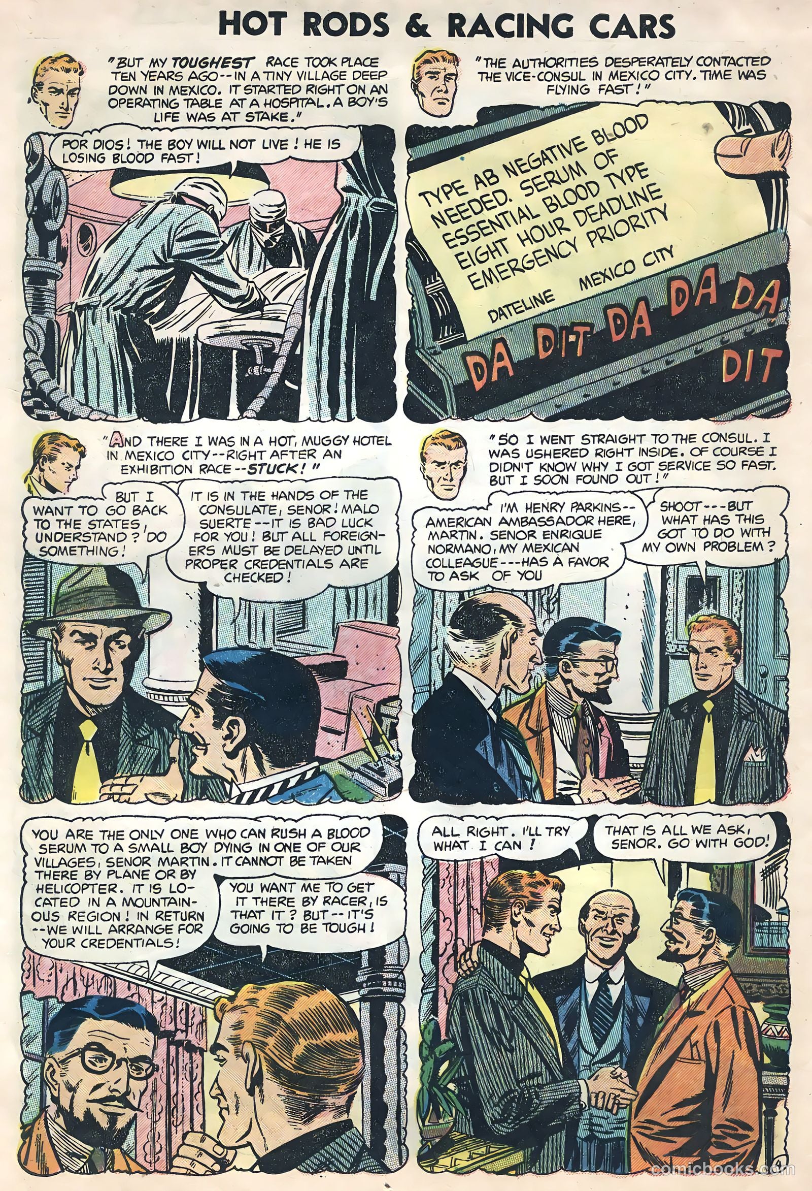 Hot Rods and Racing Cars #18 — page 12 of 35
