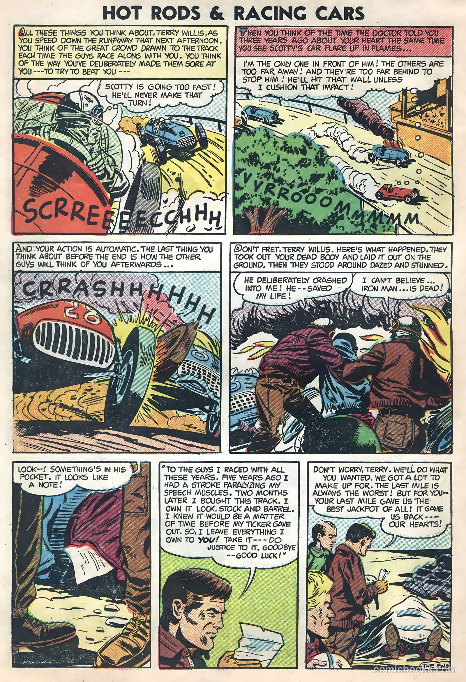 Hot Rods and Racing Cars #18 — page 21 of 35