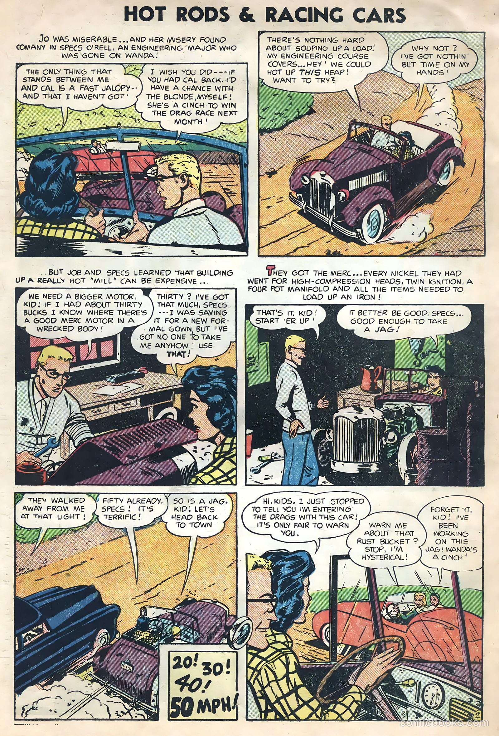 Hot Rods and Racing Cars #18 — page 29 of 35