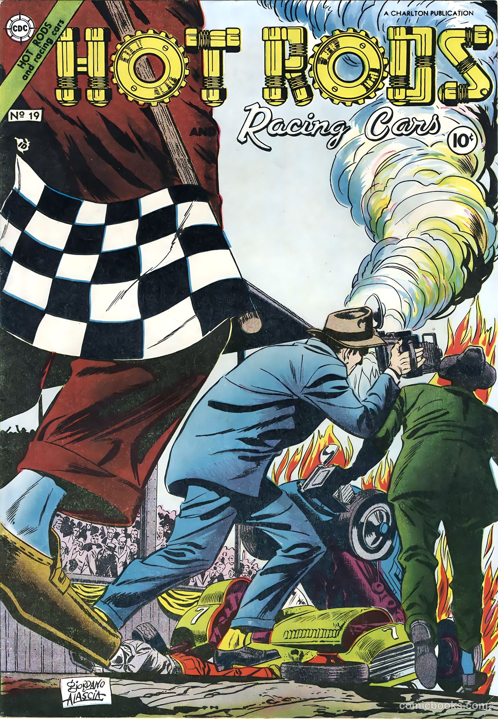 Hot Rods and Racing Cars #19 — page 1 of 36