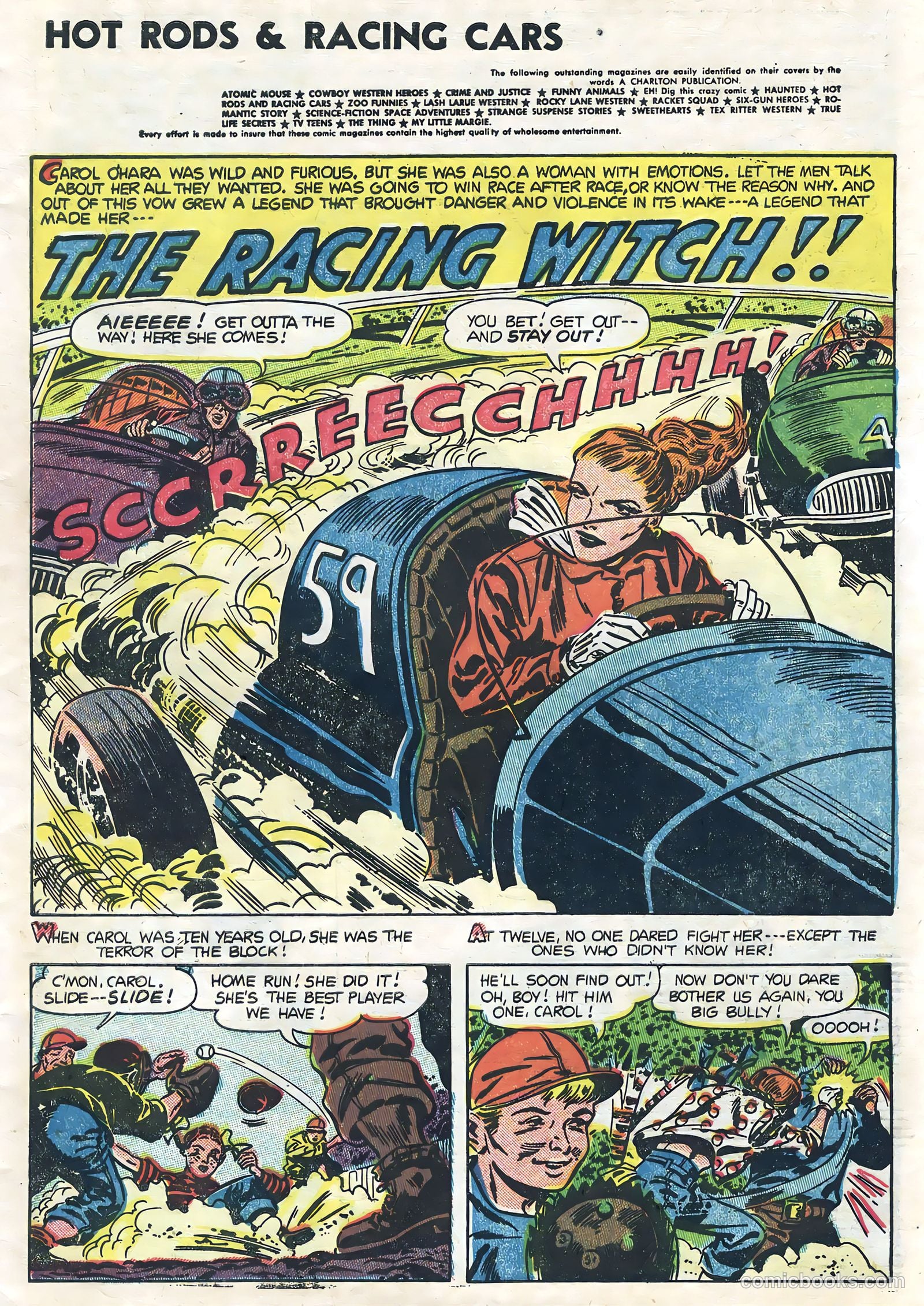 Hot Rods and Racing Cars #19 — page 3 of 36