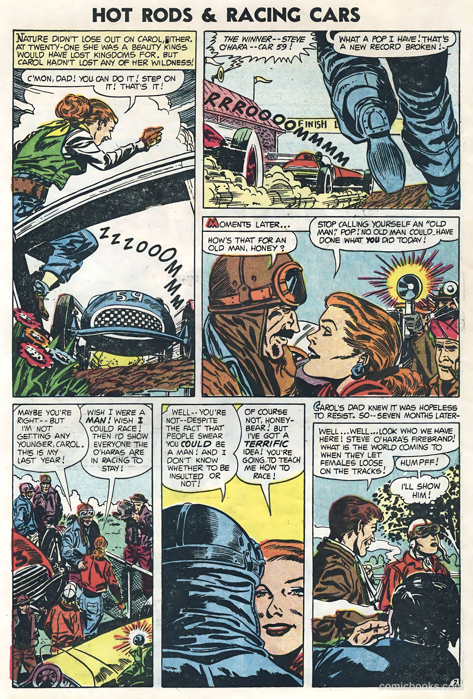 Hot Rods and Racing Cars #19 — page 4 of 36