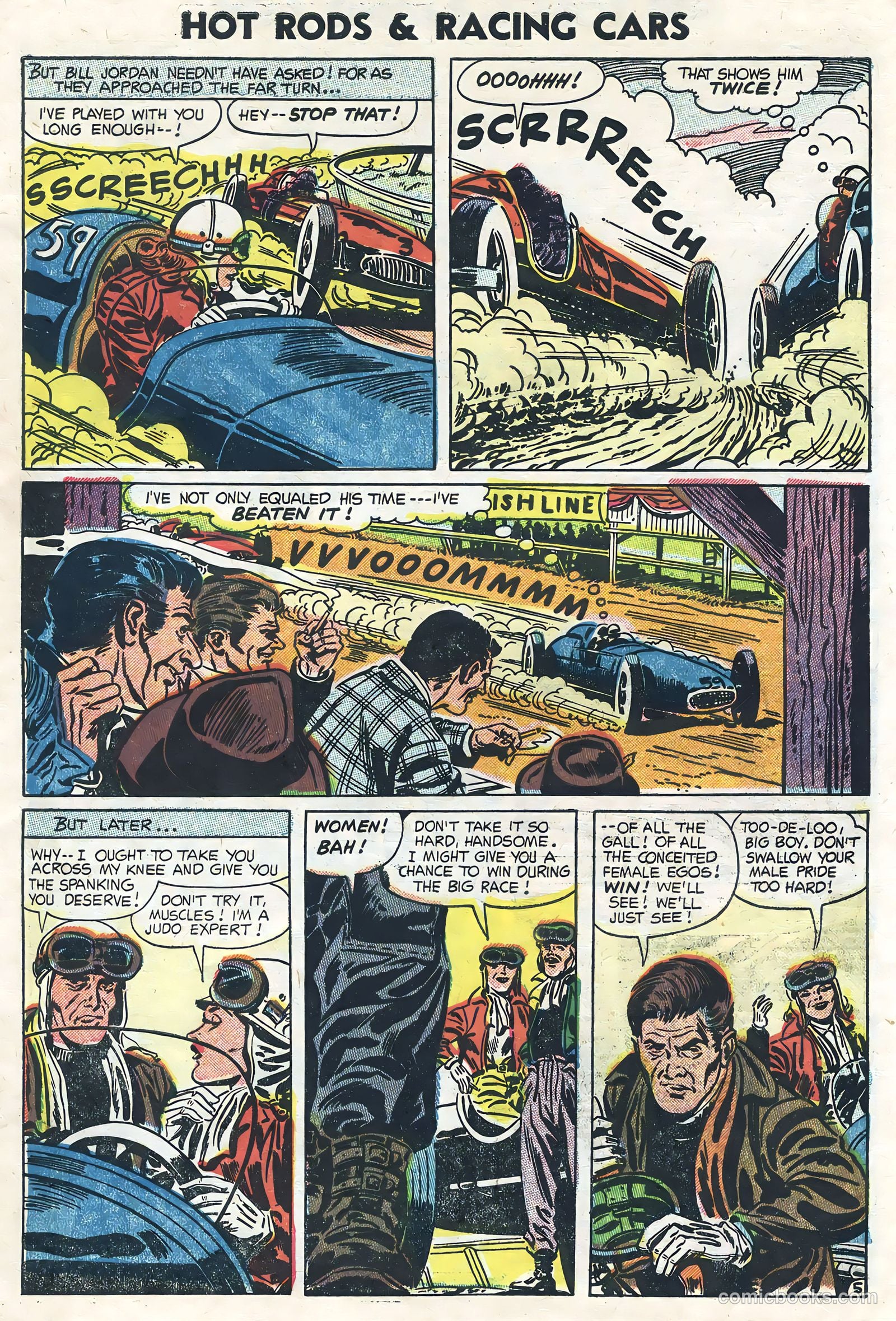 Hot Rods and Racing Cars #19 — page 7 of 36