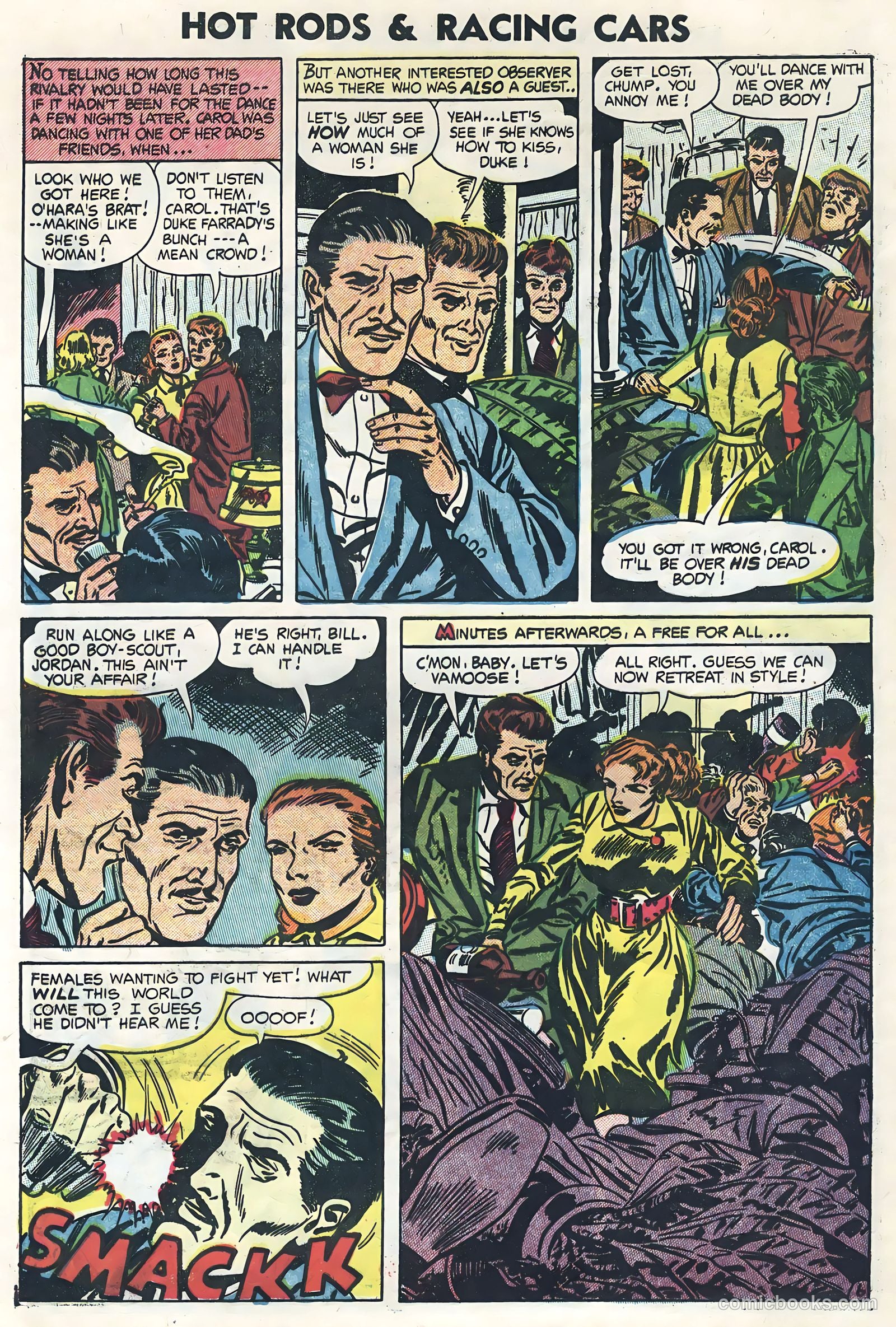 Hot Rods and Racing Cars #19 — page 8 of 36