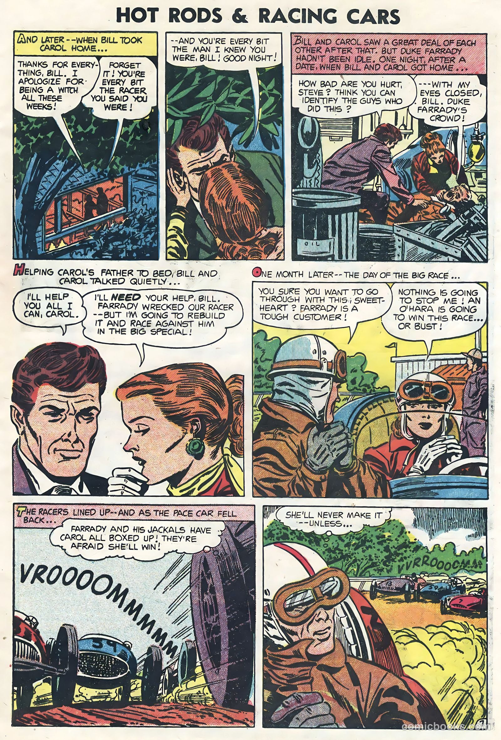 Hot Rods and Racing Cars #19 — page 9 of 36