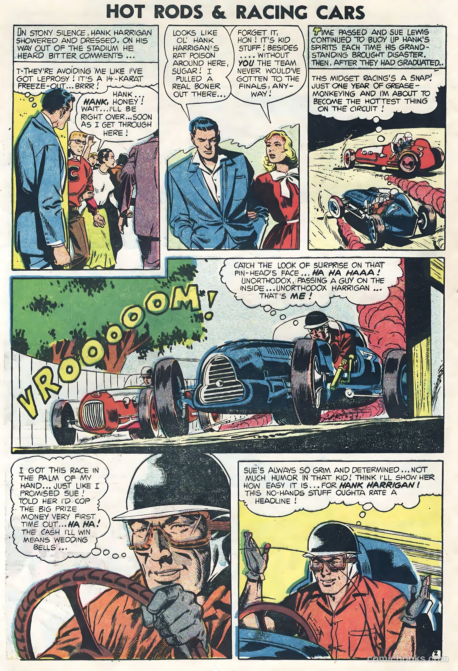 Hot Rods and Racing Cars #19 — page 12 of 36