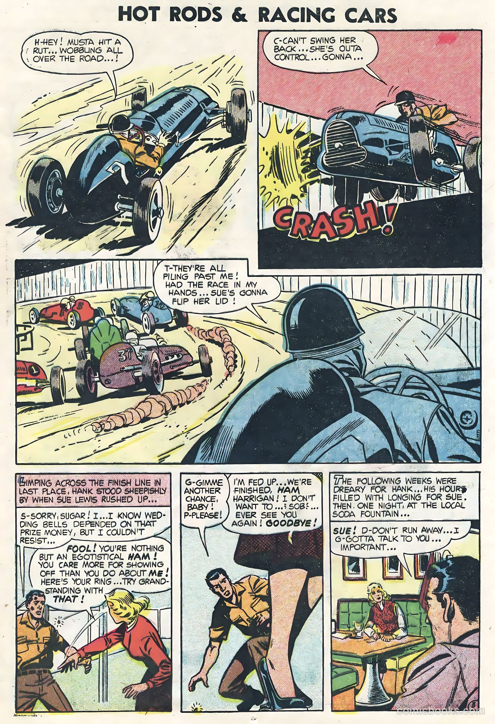 Hot Rods and Racing Cars #19 — page 13 of 36