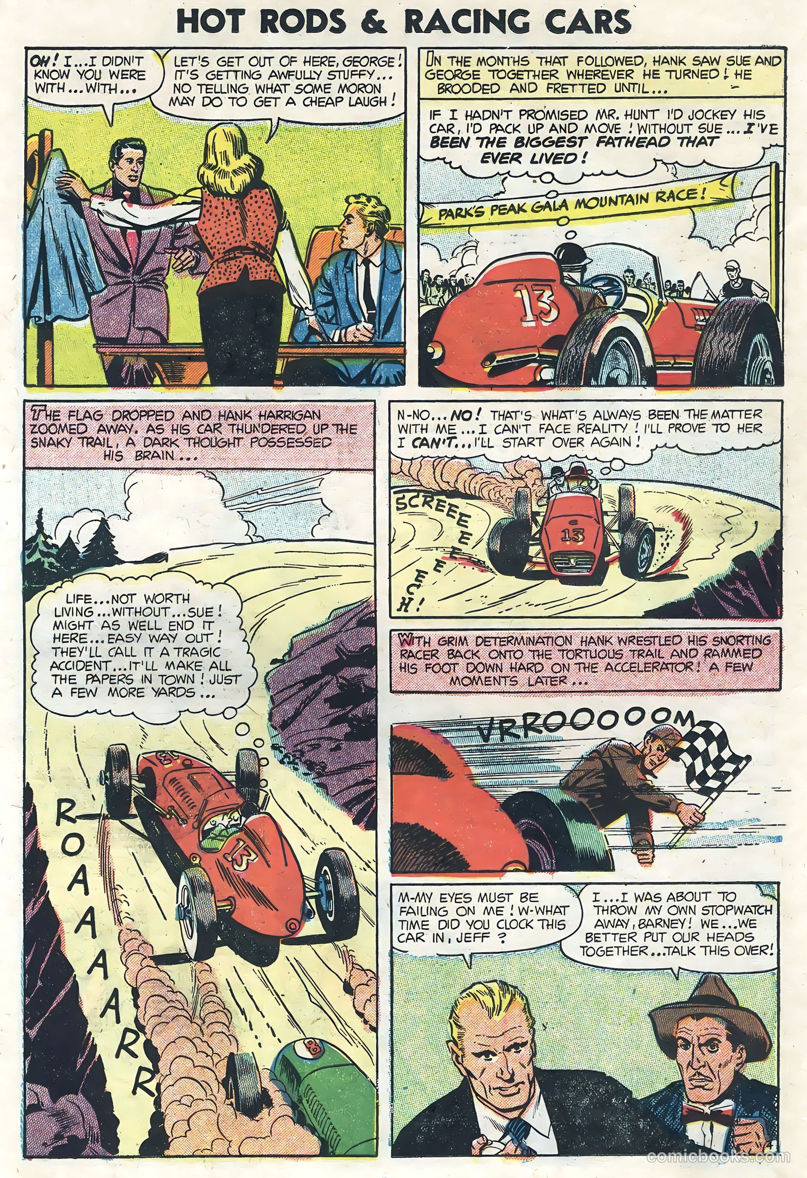 Hot Rods and Racing Cars #19 — page 14 of 36