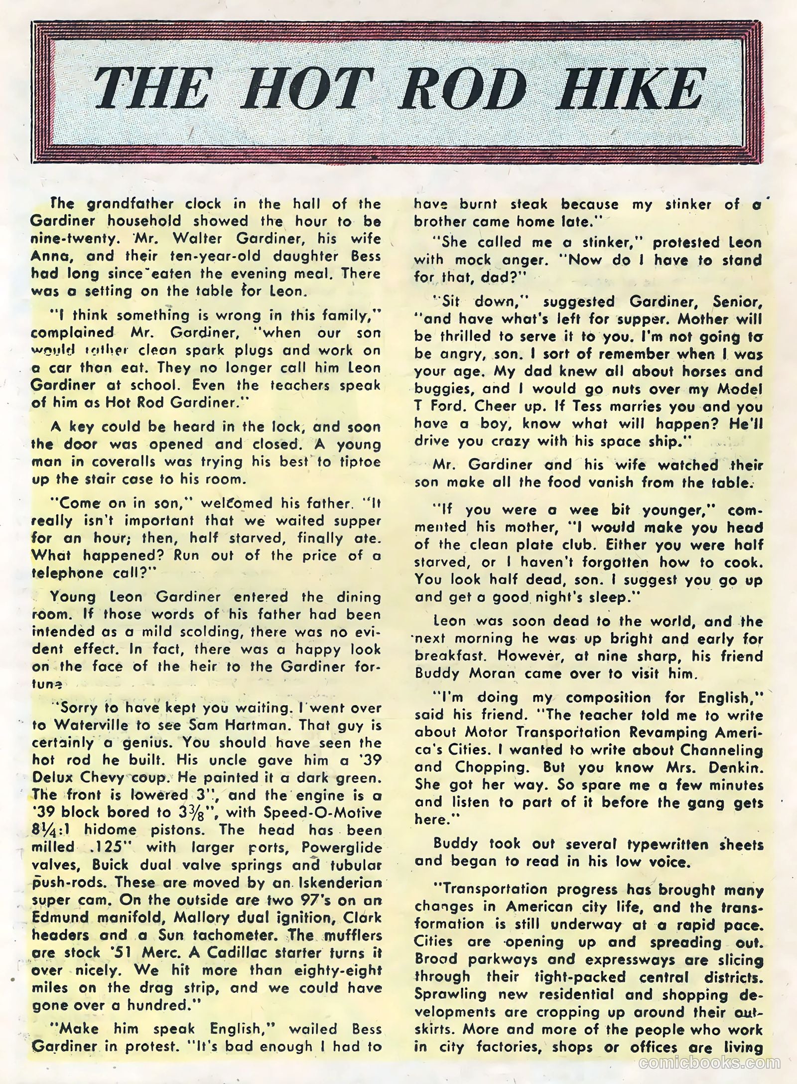 Hot Rods and Racing Cars #19 — page 16 of 36