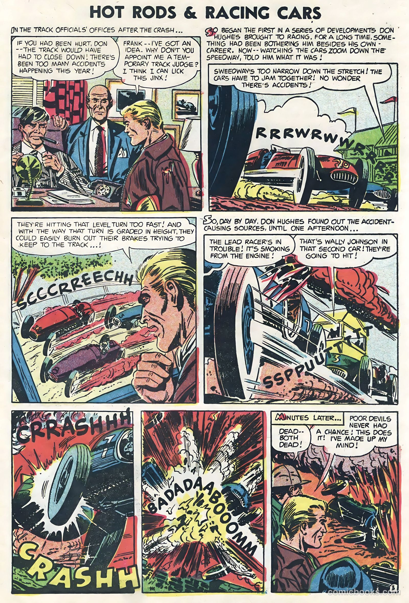 Hot Rods and Racing Cars #19 — page 21 of 36