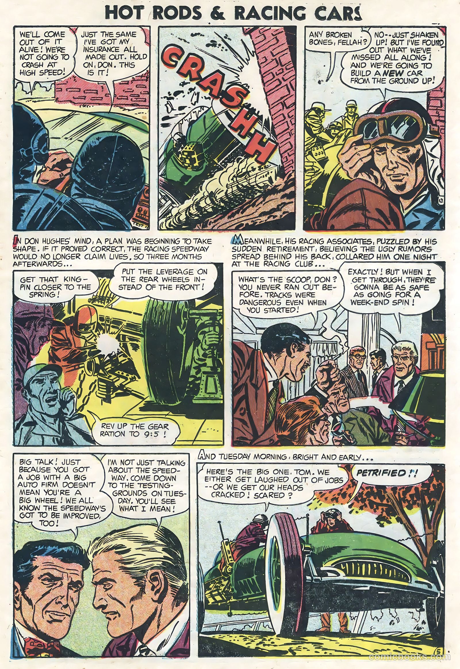 Hot Rods and Racing Cars #19 — page 23 of 36