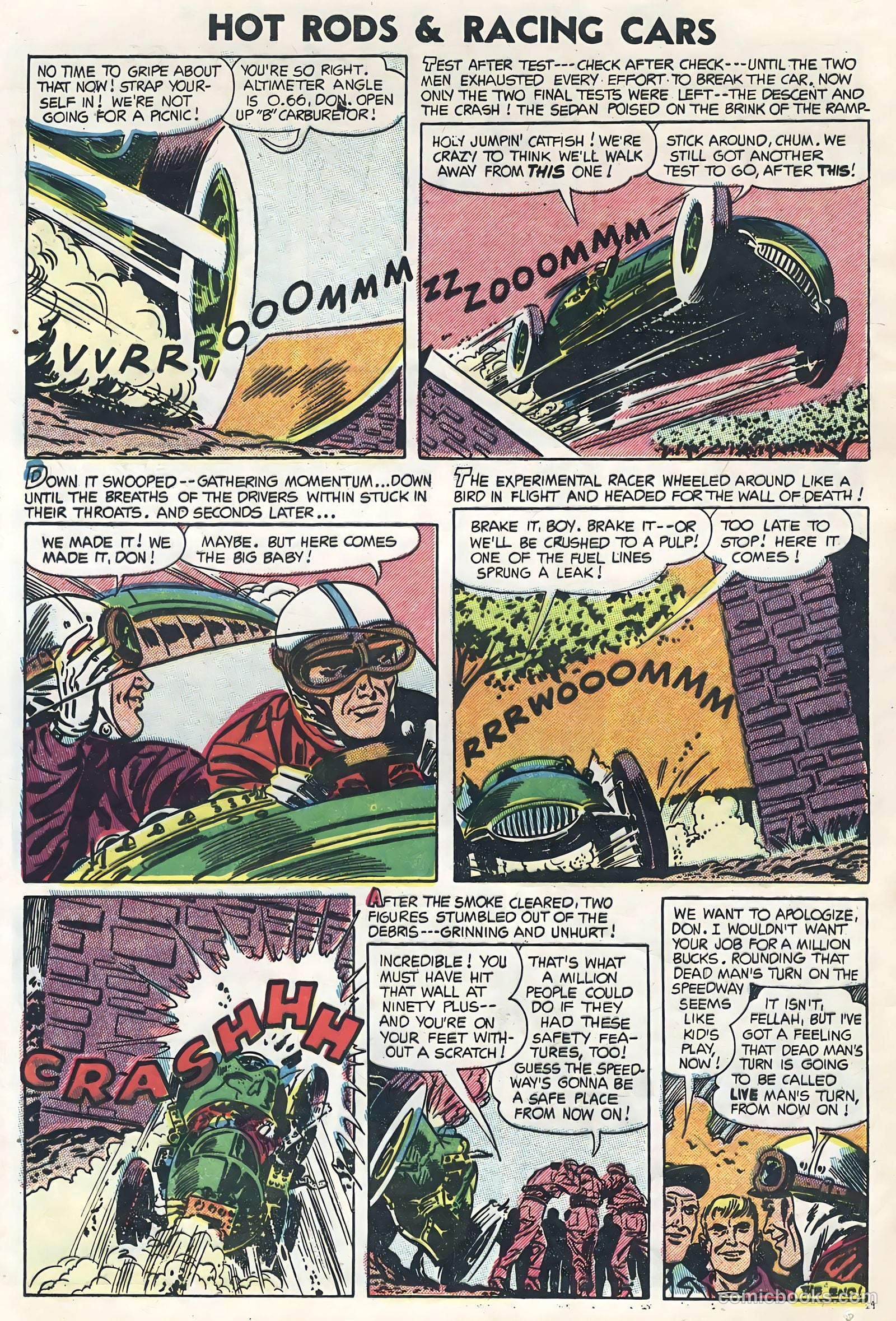 Hot Rods and Racing Cars #19 — page 24 of 36