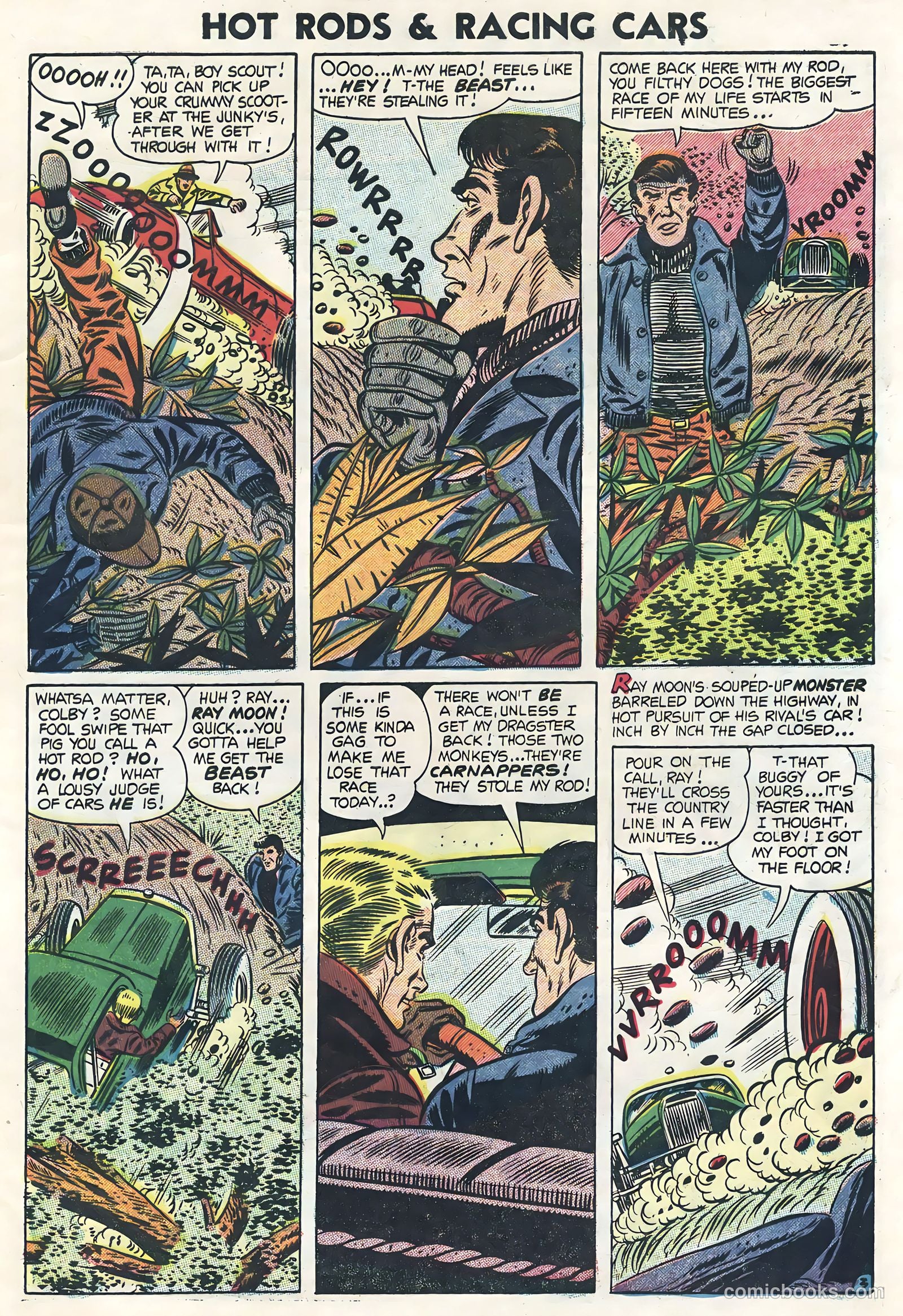 Hot Rods and Racing Cars #19 — page 29 of 36