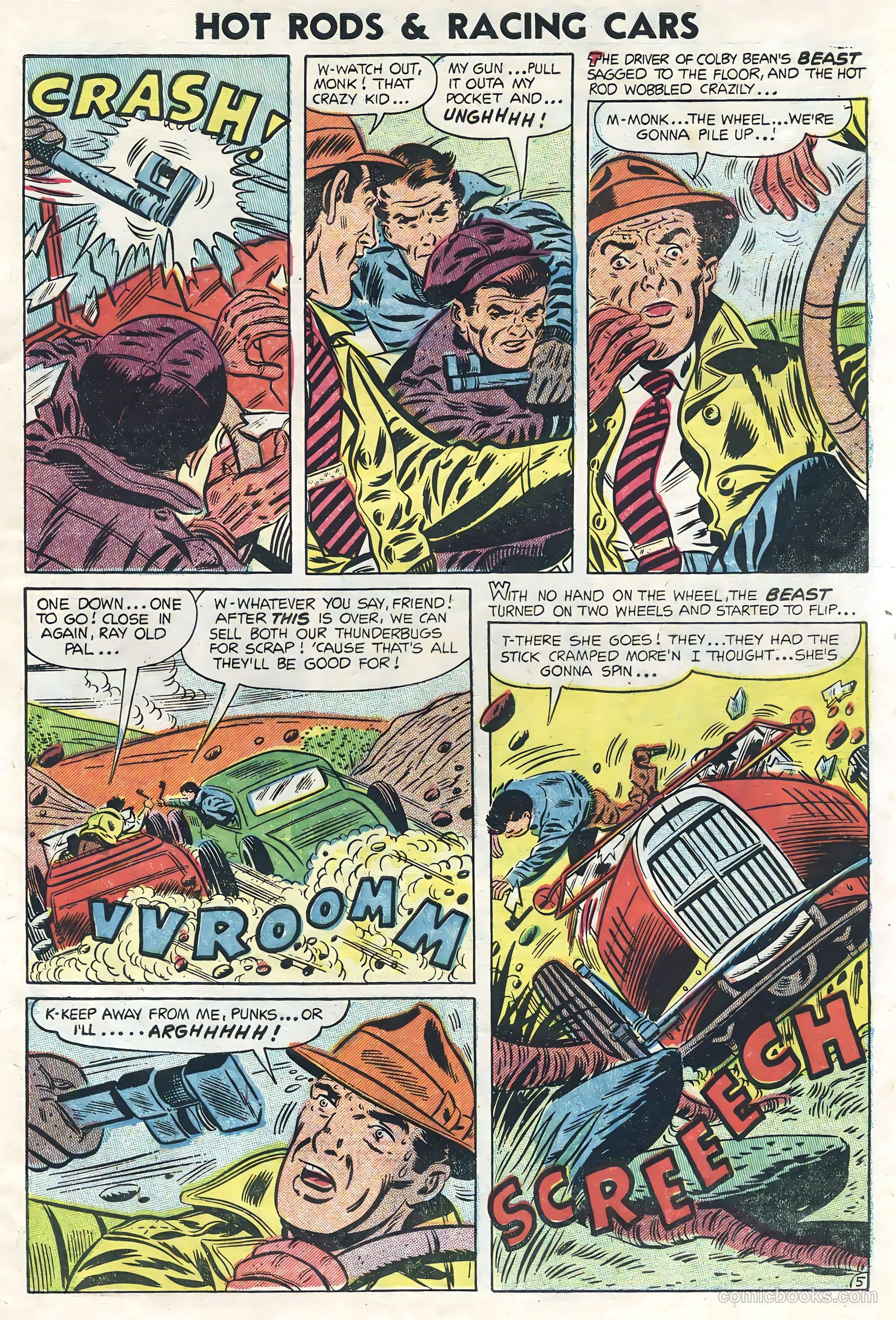 Hot Rods and Racing Cars #19 — page 31 of 36