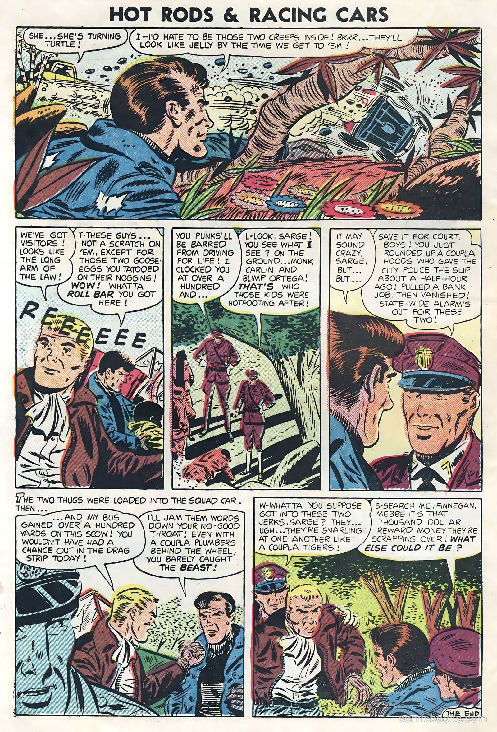 Hot Rods and Racing Cars #19 — page 32 of 36