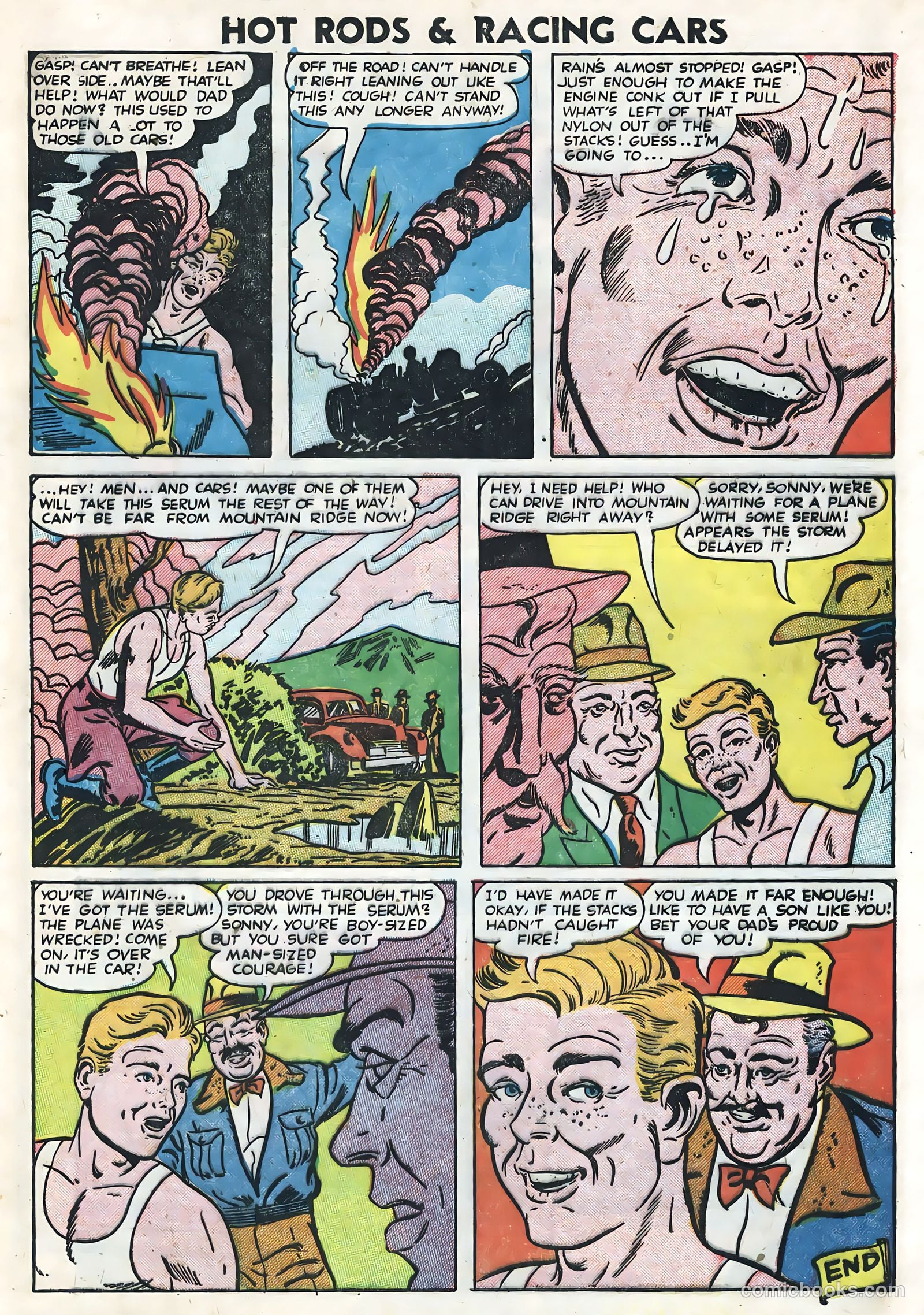 Hot Rods and Racing Cars #2 — page 9 of 36