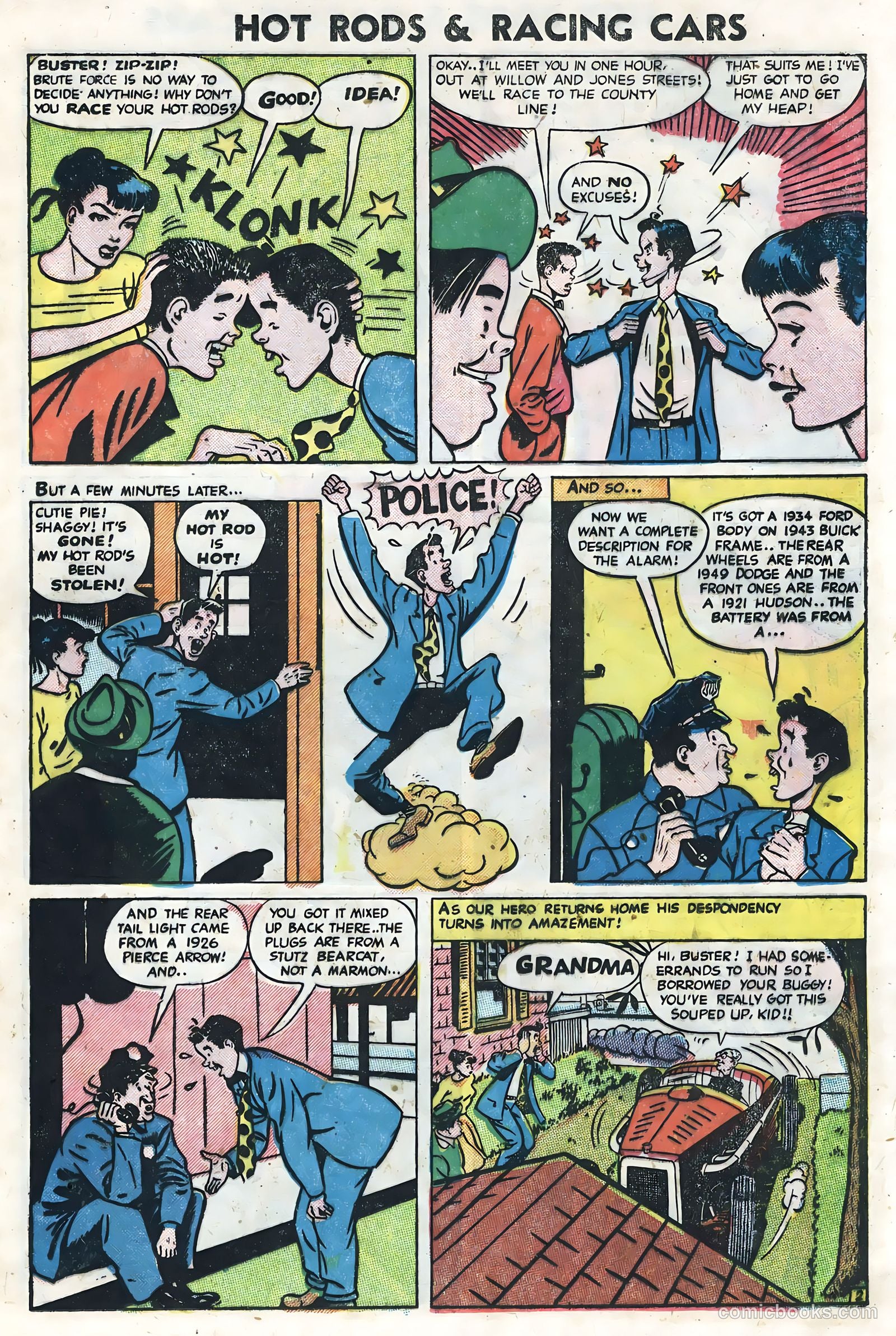 Hot Rods and Racing Cars #2 — page 25 of 36
