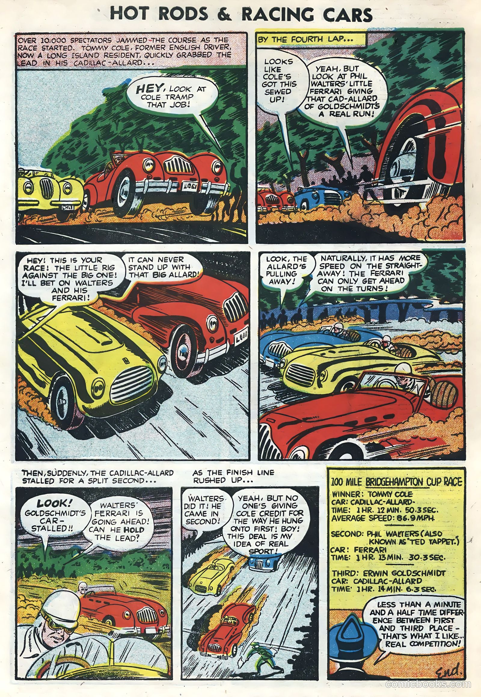 Hot Rods and Racing Cars #2 — page 34 of 36