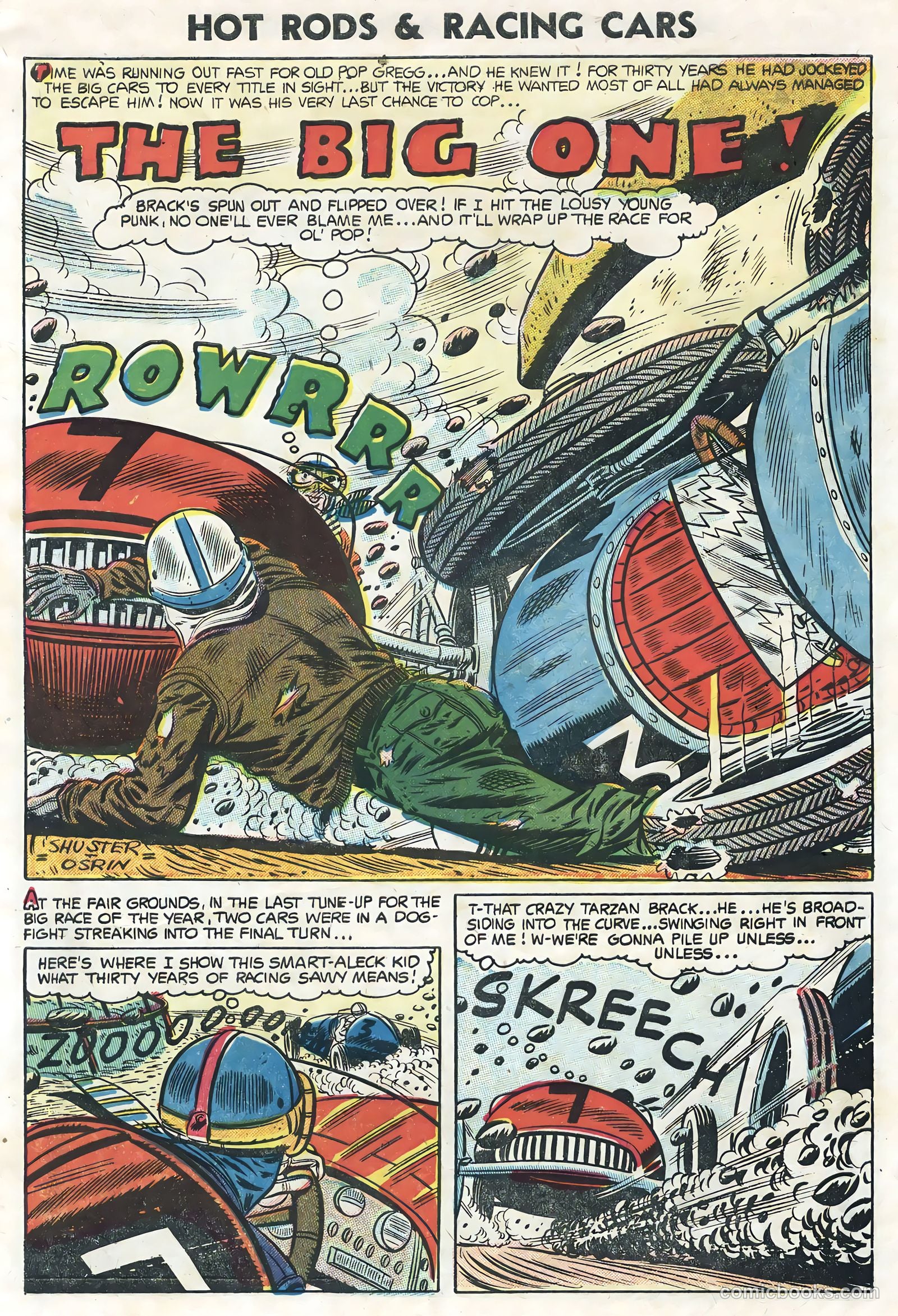 Hot Rods and Racing Cars #20 — page 3 of 35