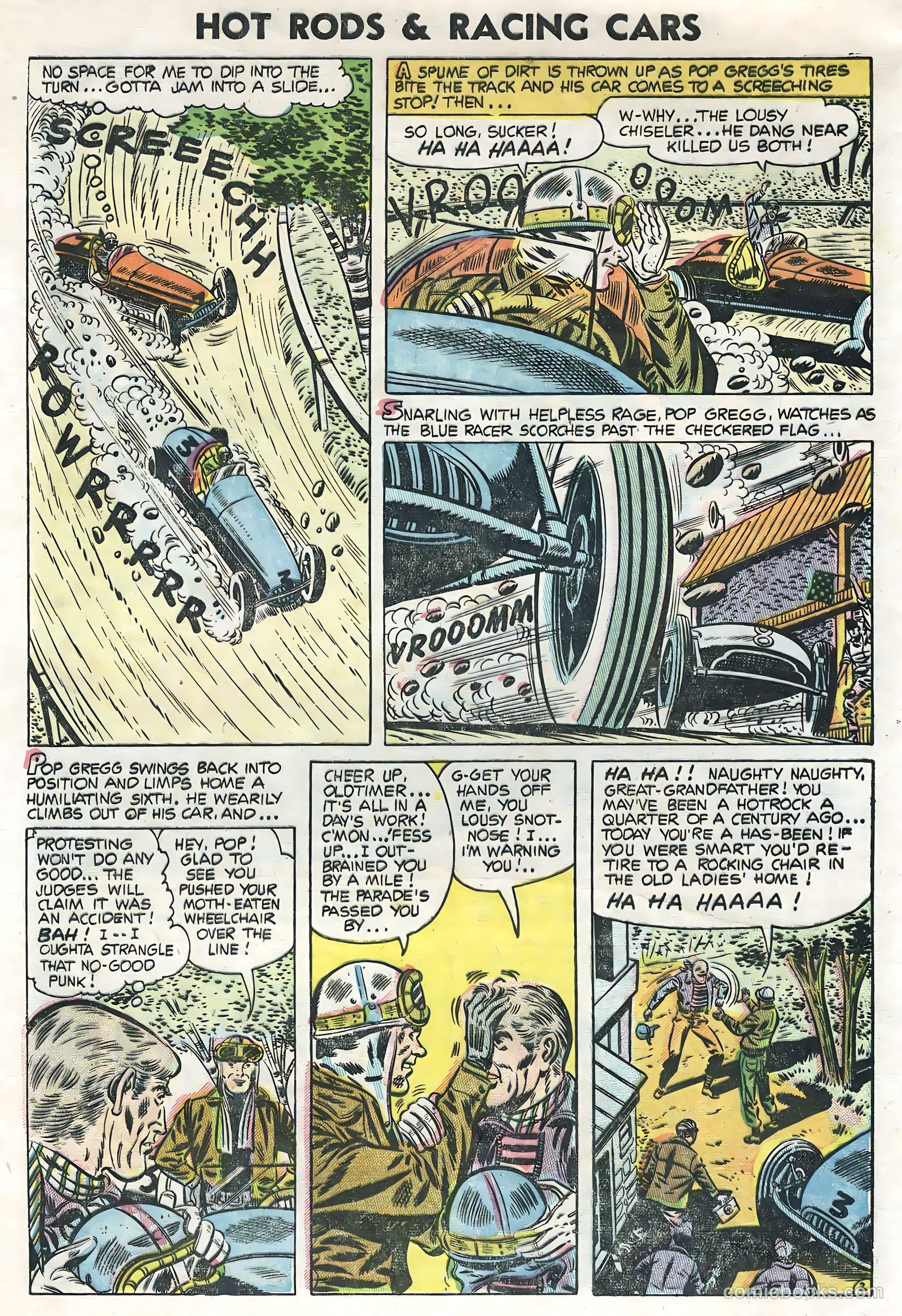 Hot Rods and Racing Cars #20 — page 4 of 35