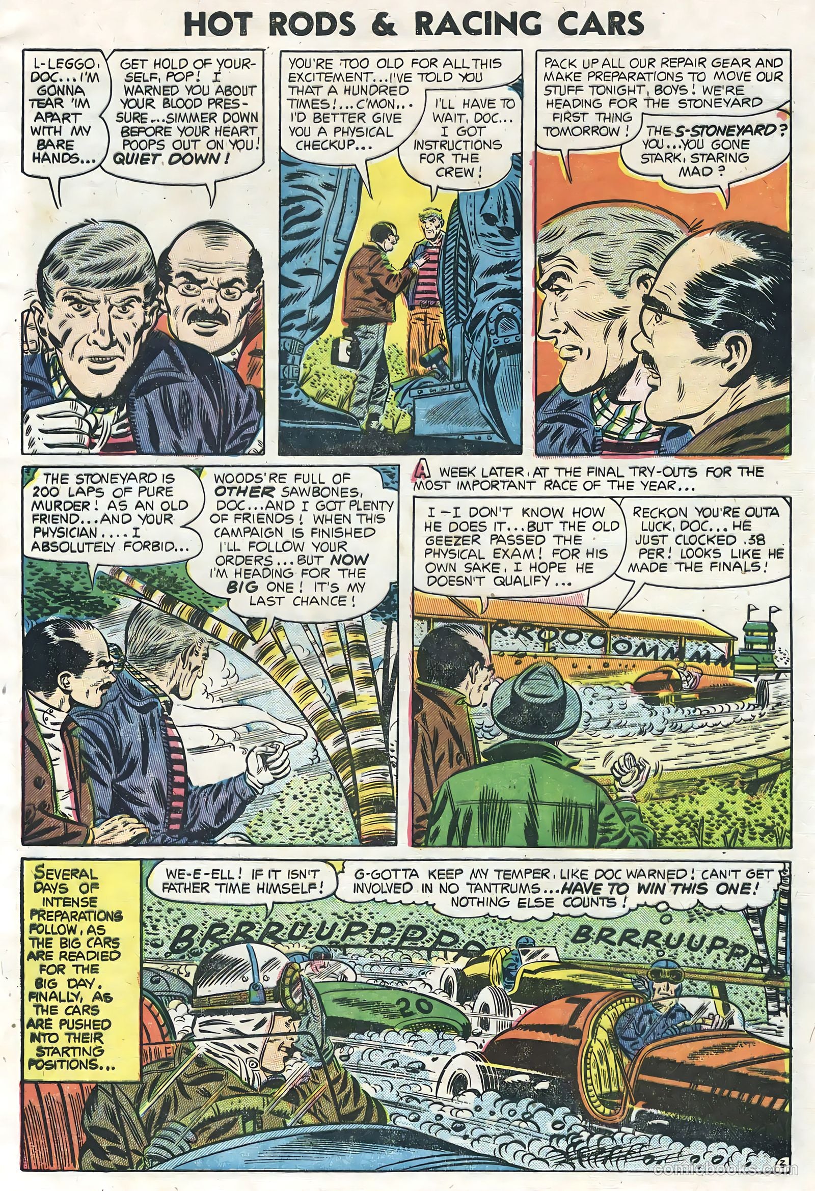 Hot Rods and Racing Cars #20 — page 5 of 35