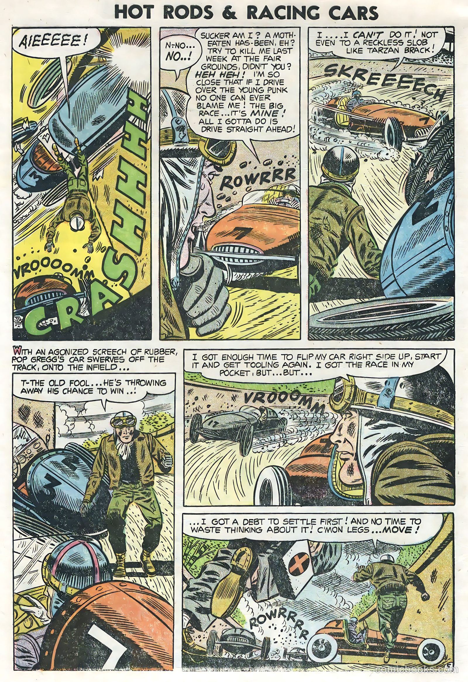 Hot Rods and Racing Cars #20 — page 8 of 35